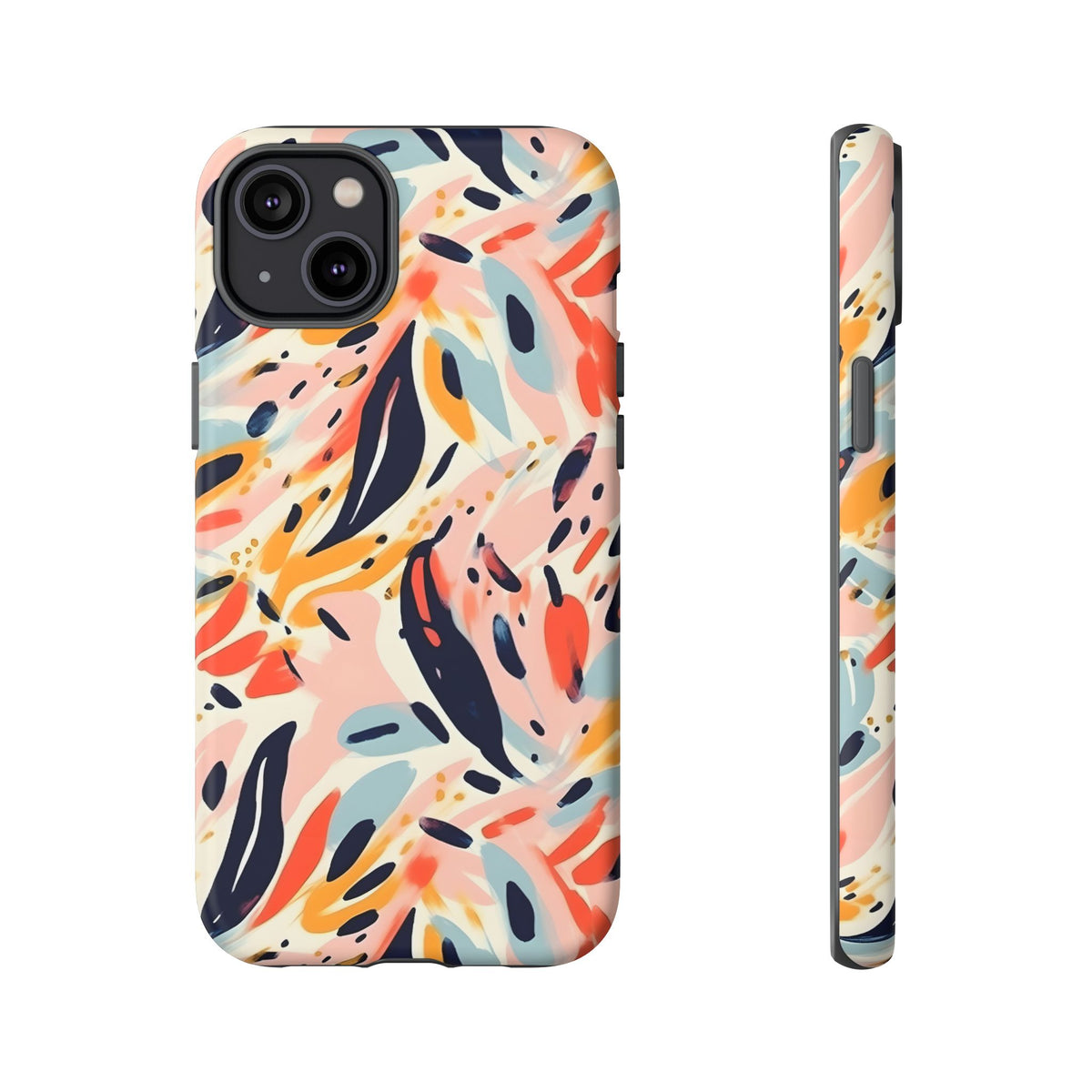 Abstract Painting Design Phone Case – Modern Art-Inspired Phone Cover 2