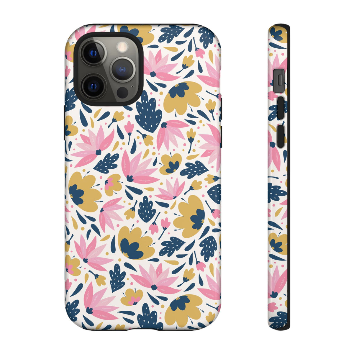 Colorful Little Flower Design Phone Case – Bright and Cheerful Floral Phone Cover 3