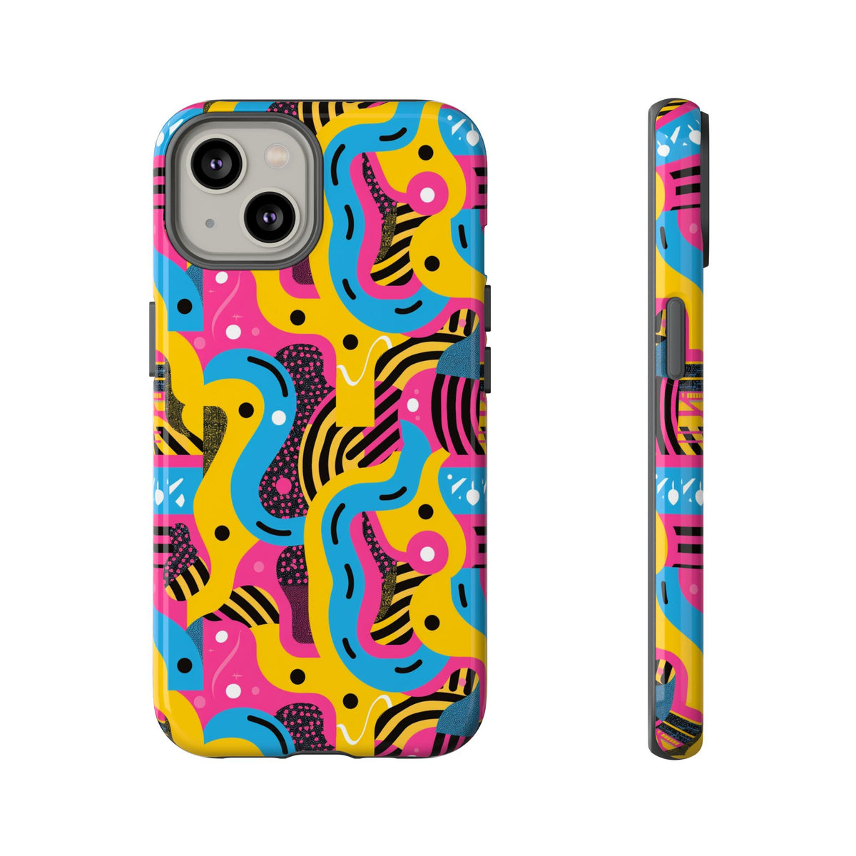 Retro 80s Seamless Phone Case – Vintage Style Meets Modern Protection 109