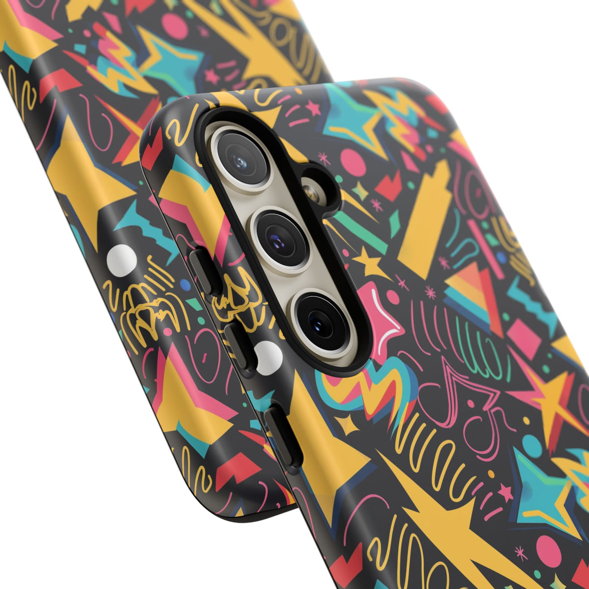 90s Themed Seamless Pattern Phone Case – Embrace Retro Style and Protection 232