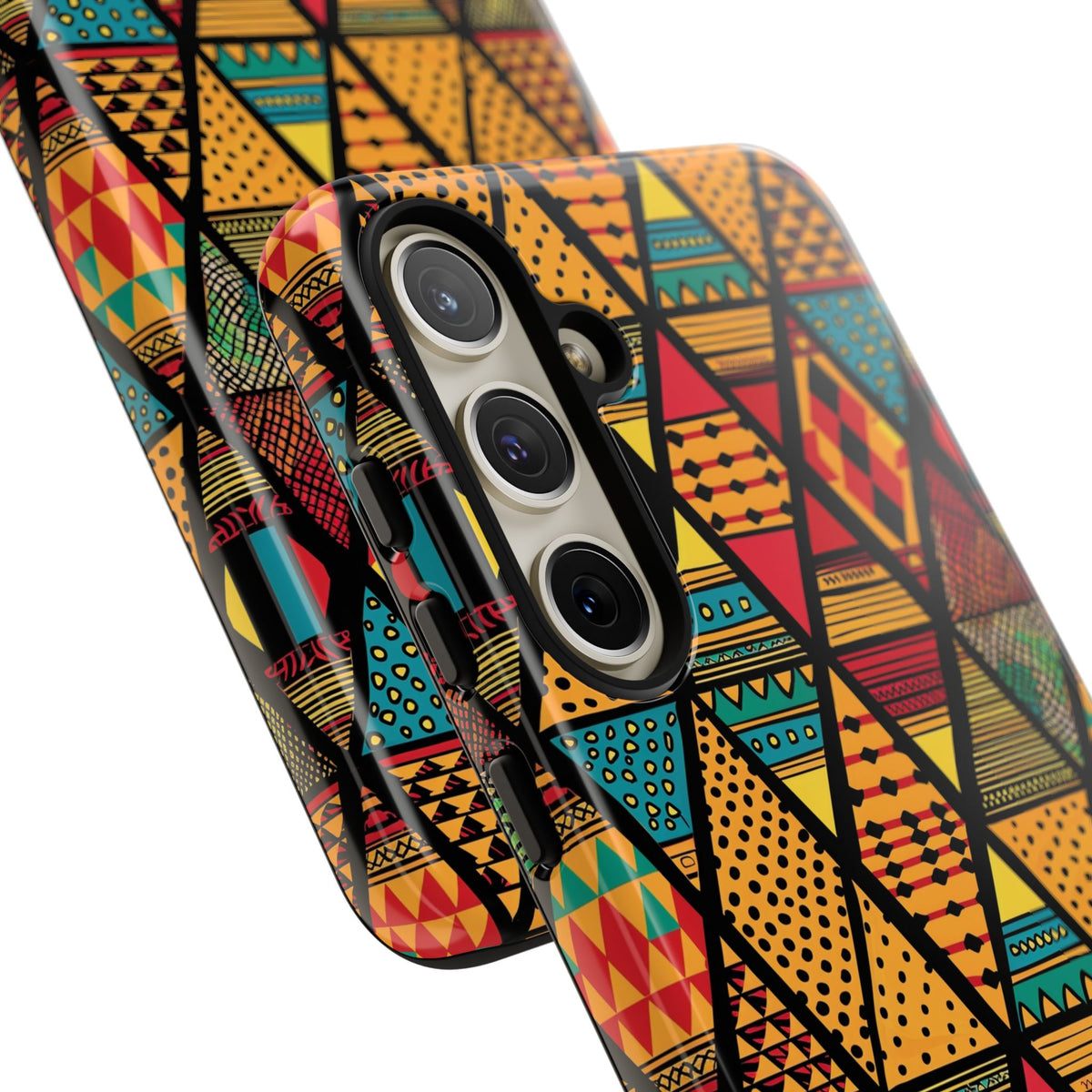 Stylish African Pattern Phone Case – Unique and Vibrant Protection 178