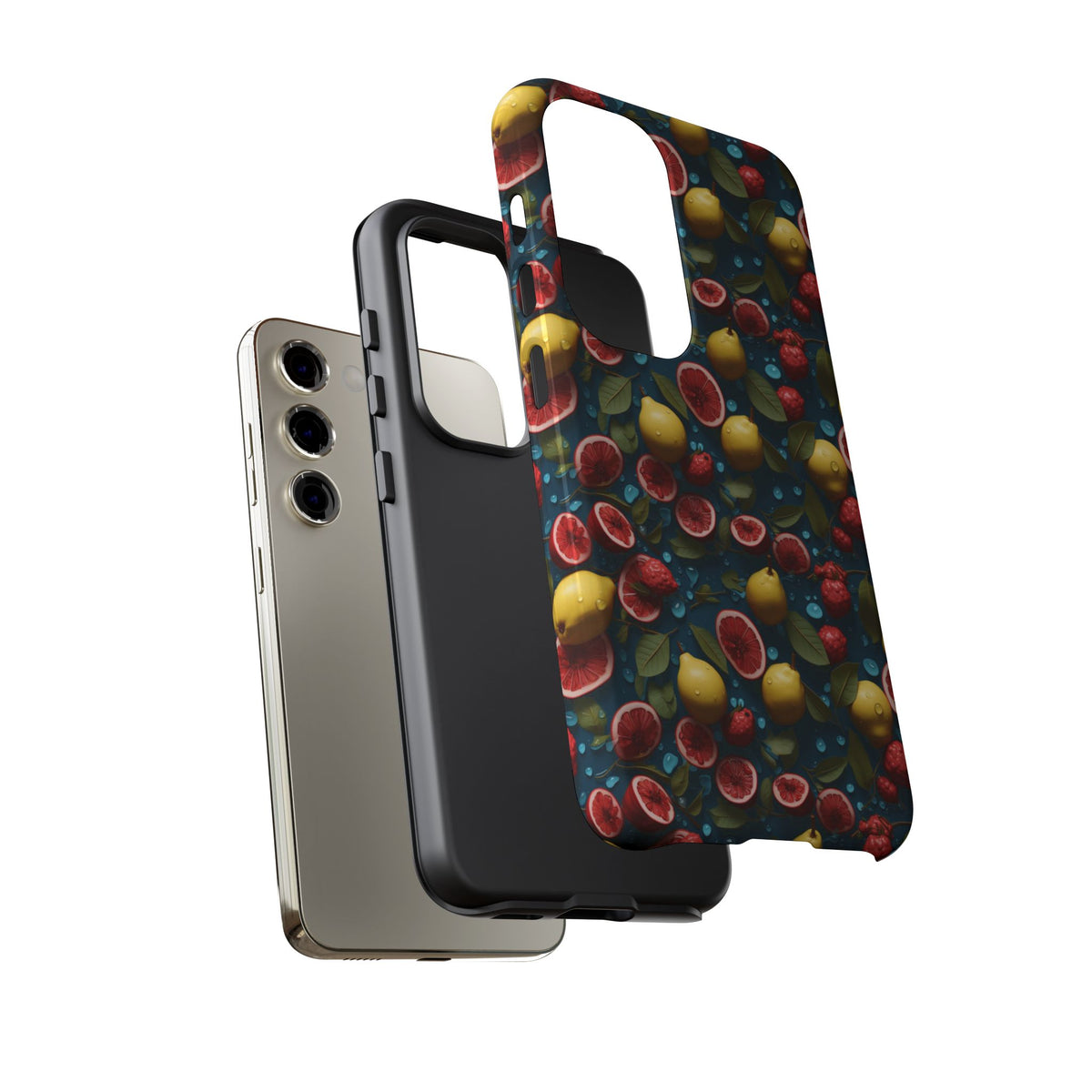 Fruit Pattern Phone Case – Vibrant & Fun Design for Your Smartphone 972