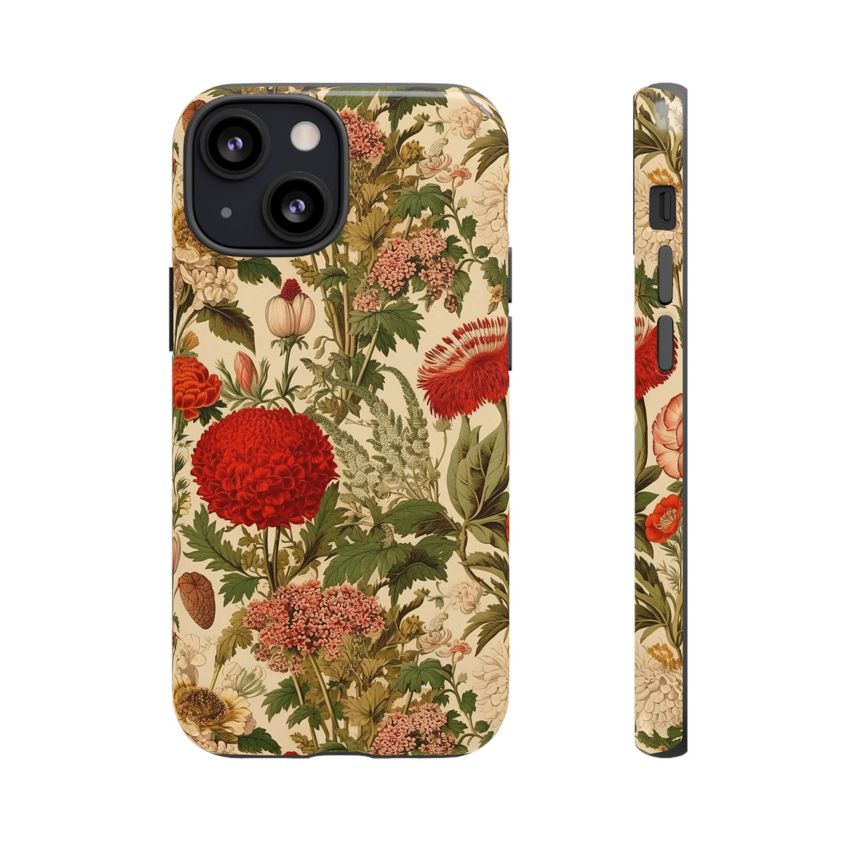 Antique Garden Botanical Phone Case - Vintage Botanical Phone Cover 2