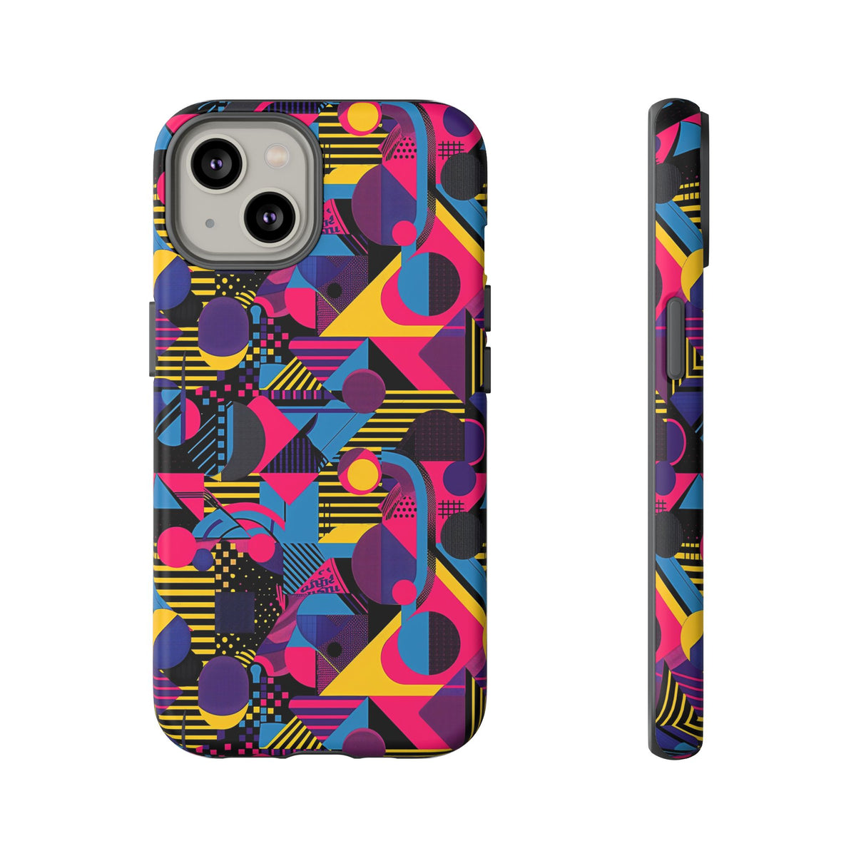 Retro 80s Seamless Phone Case – Vintage Style Meets Modern Protection 085