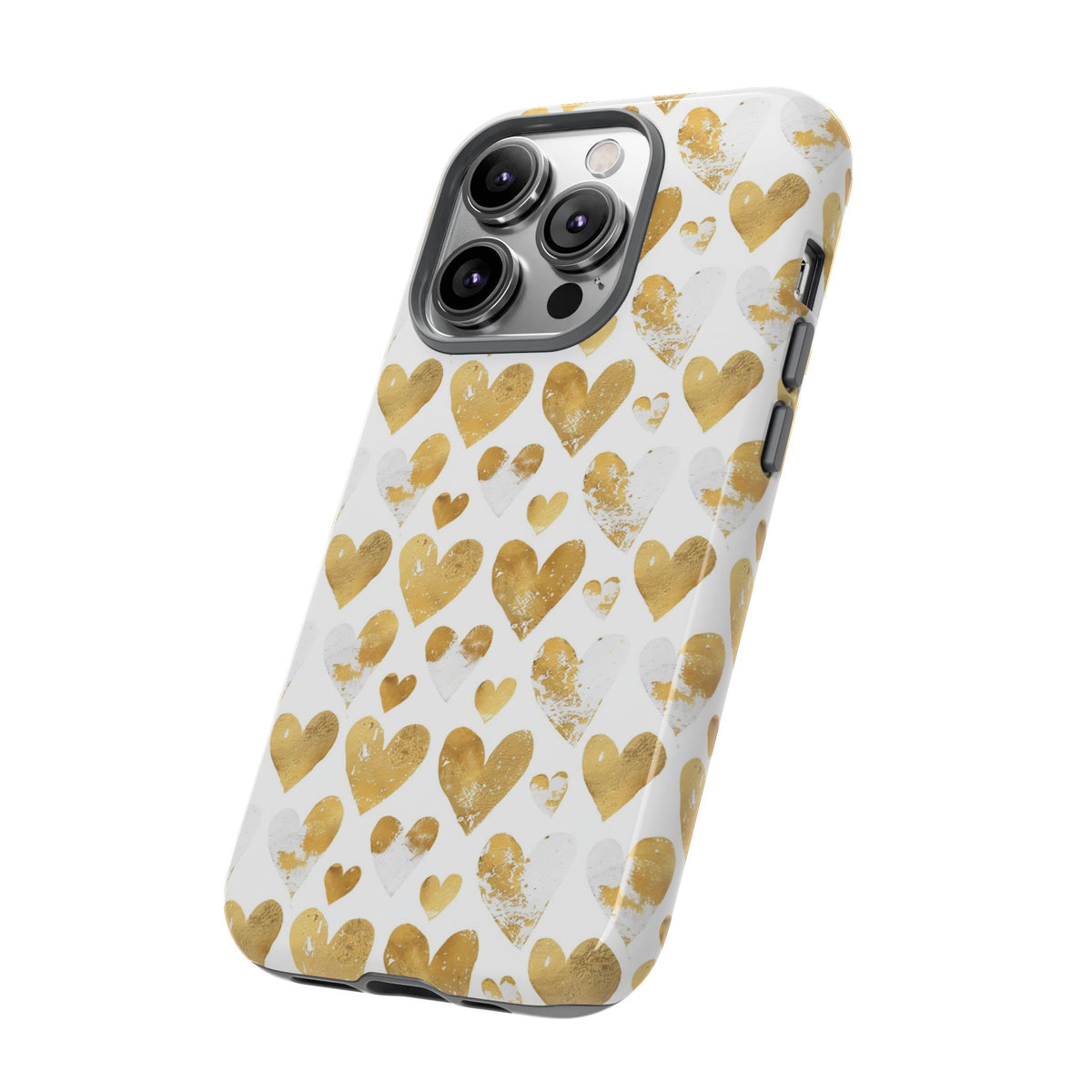 Heart Pattern Phone Case – Stylish & Loving Design for Your Device 230