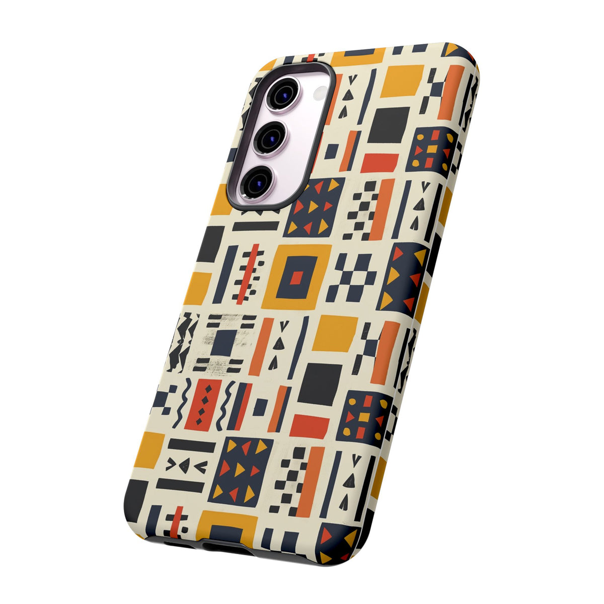 Stylish African Pattern Phone Case – Unique and Vibrant Protection 104