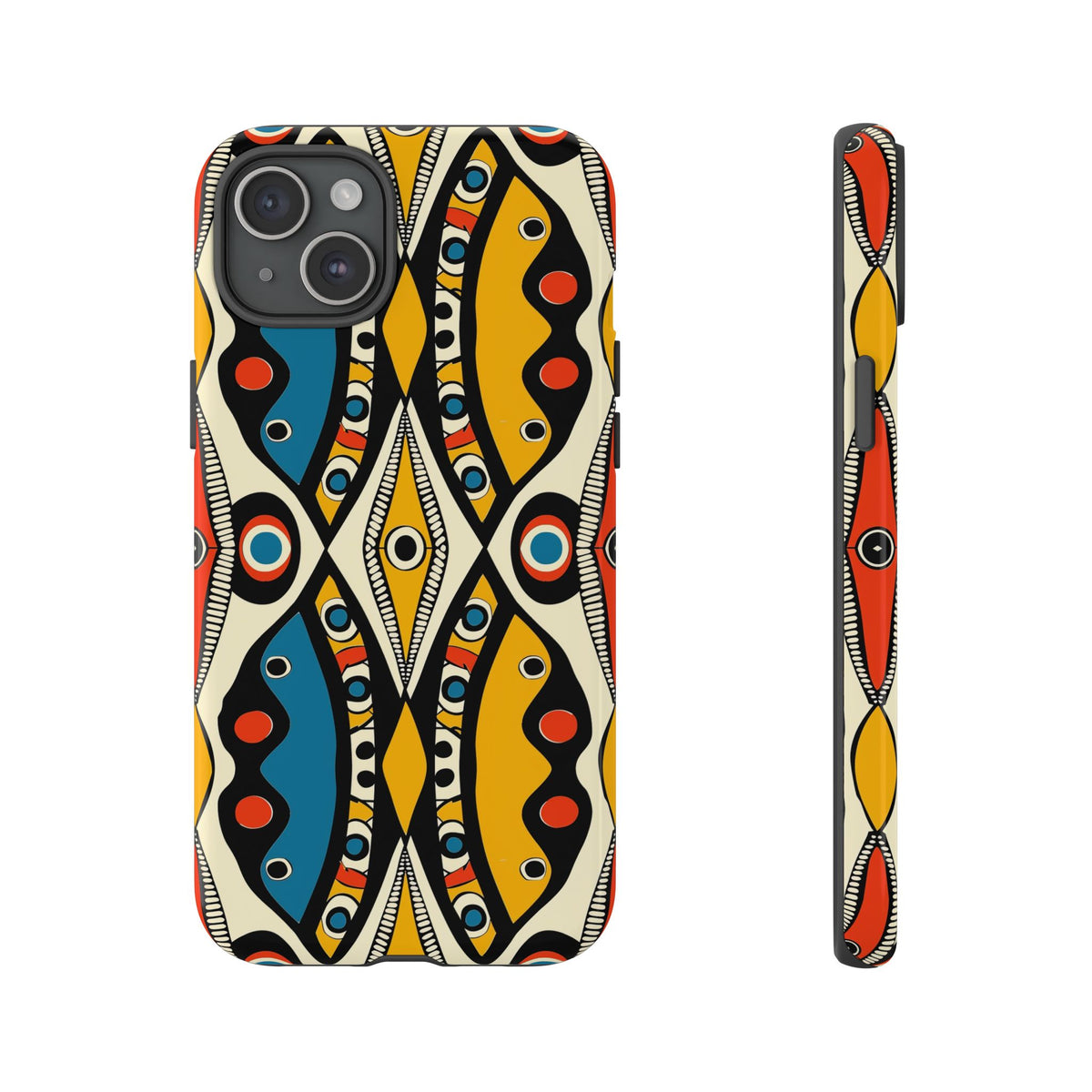 Stylish African Pattern Phone Case – Unique and Vibrant Protection 180