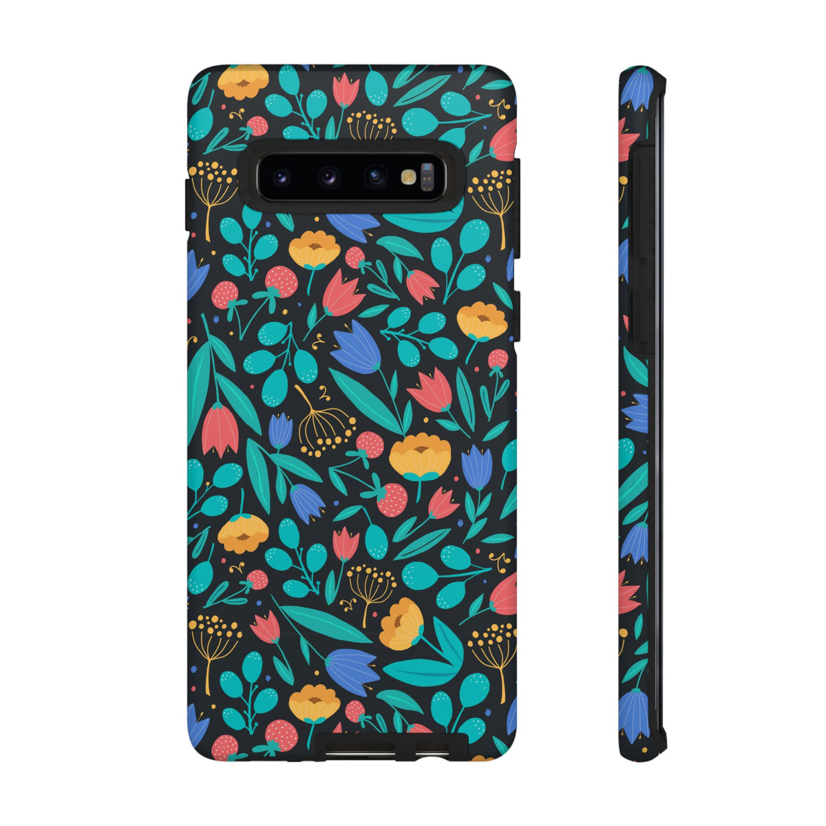 Colorful Little Flower Design Phone Case – Bright and Cheerful Floral Phone Cover