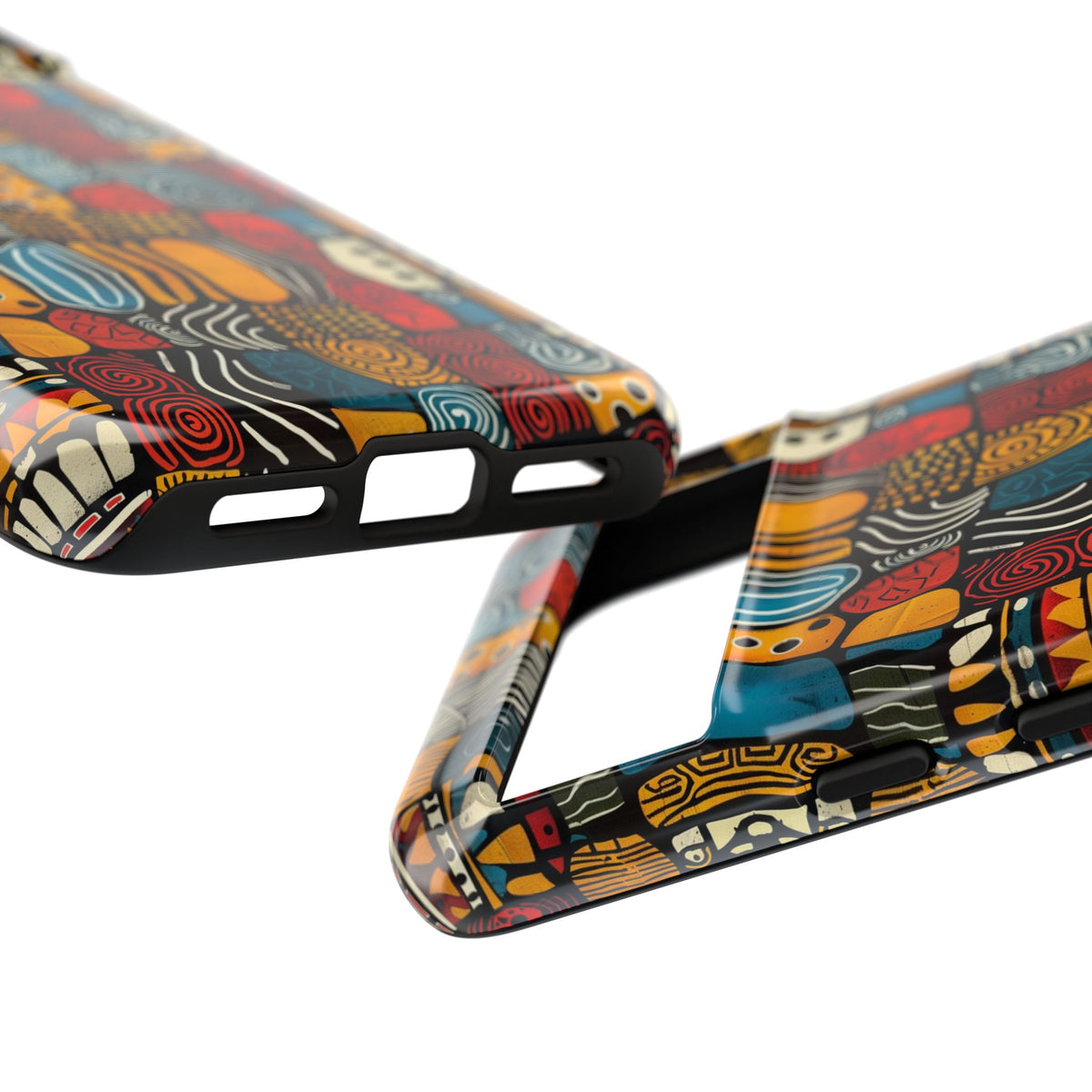 Stylish African Pattern Phone Case – Unique and Vibrant Protection 159