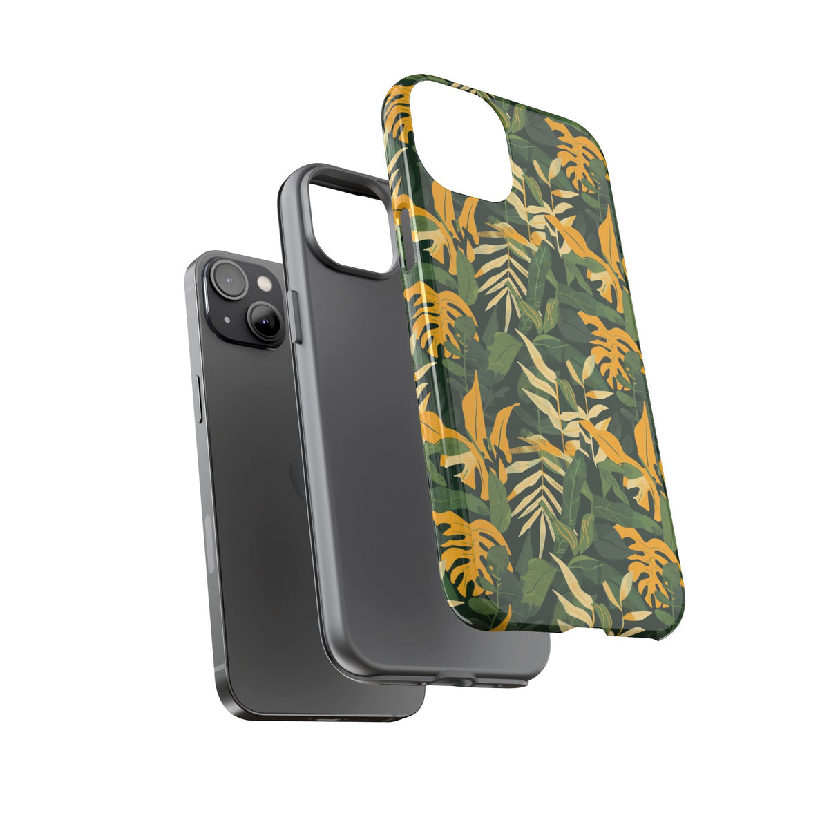 Jungle Pattern Phone Case – Exotic & Lush Design for Your Phone 347