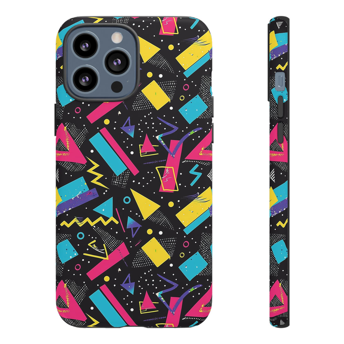 Retro 80s Seamless Phone Case – Vintage Style Meets Modern Protection 092