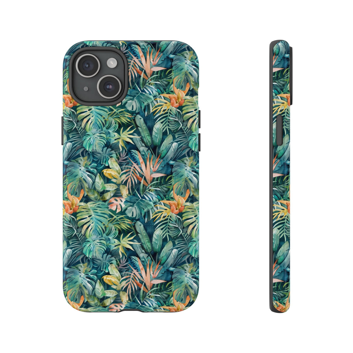 Jungle Pattern Phone Case – Exotic & Lush Design for Your Phone 333