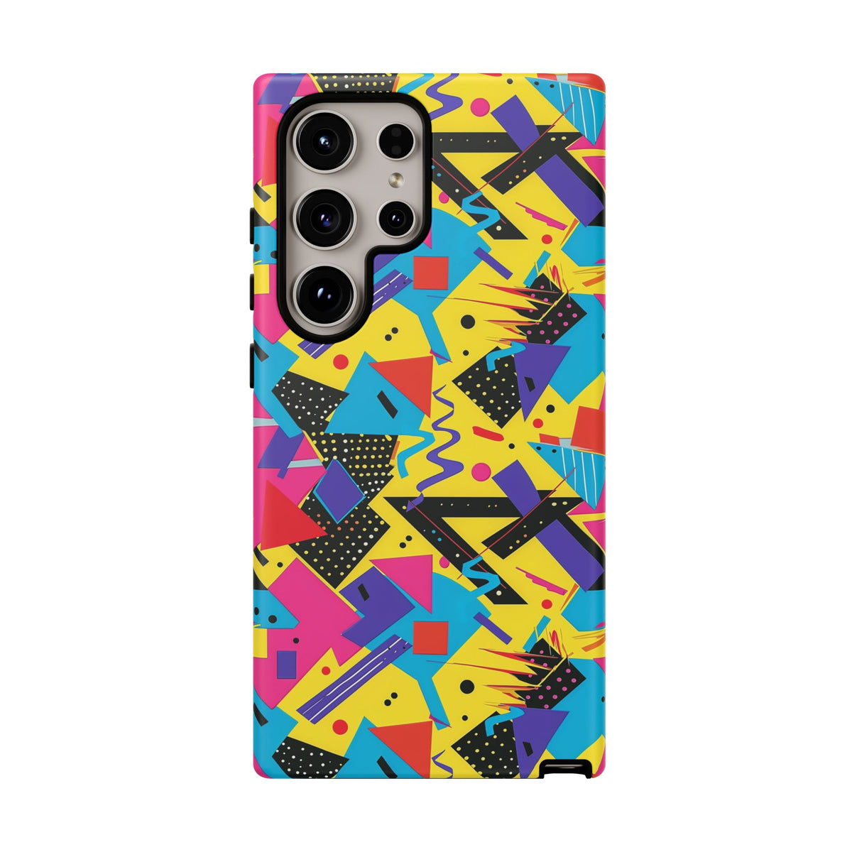 90s Themed Seamless Pattern Phone Case – Embrace Retro Style and Protection 223