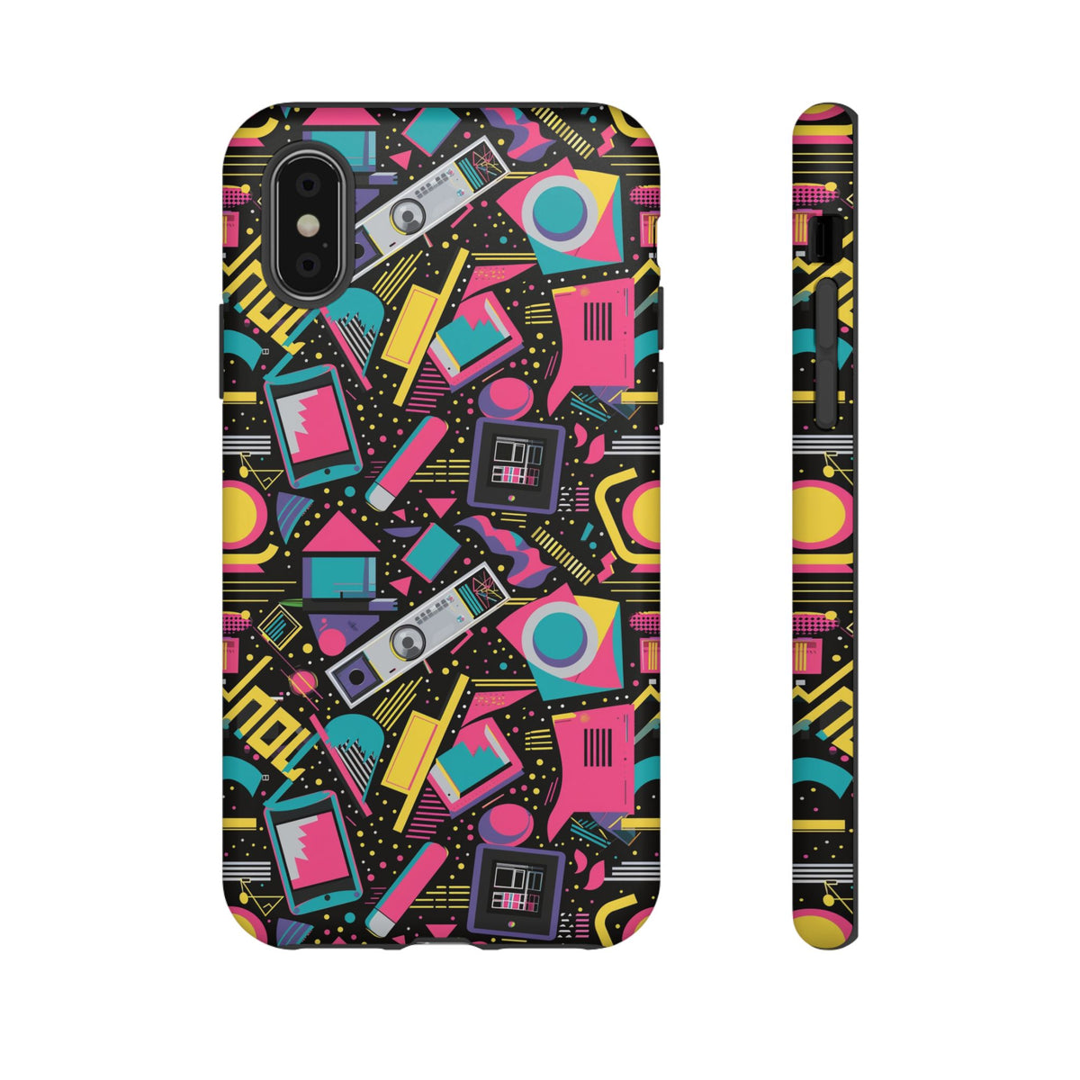 Retro 80s Seamless Phone Case – Vintage Style Meets Modern Protection 192