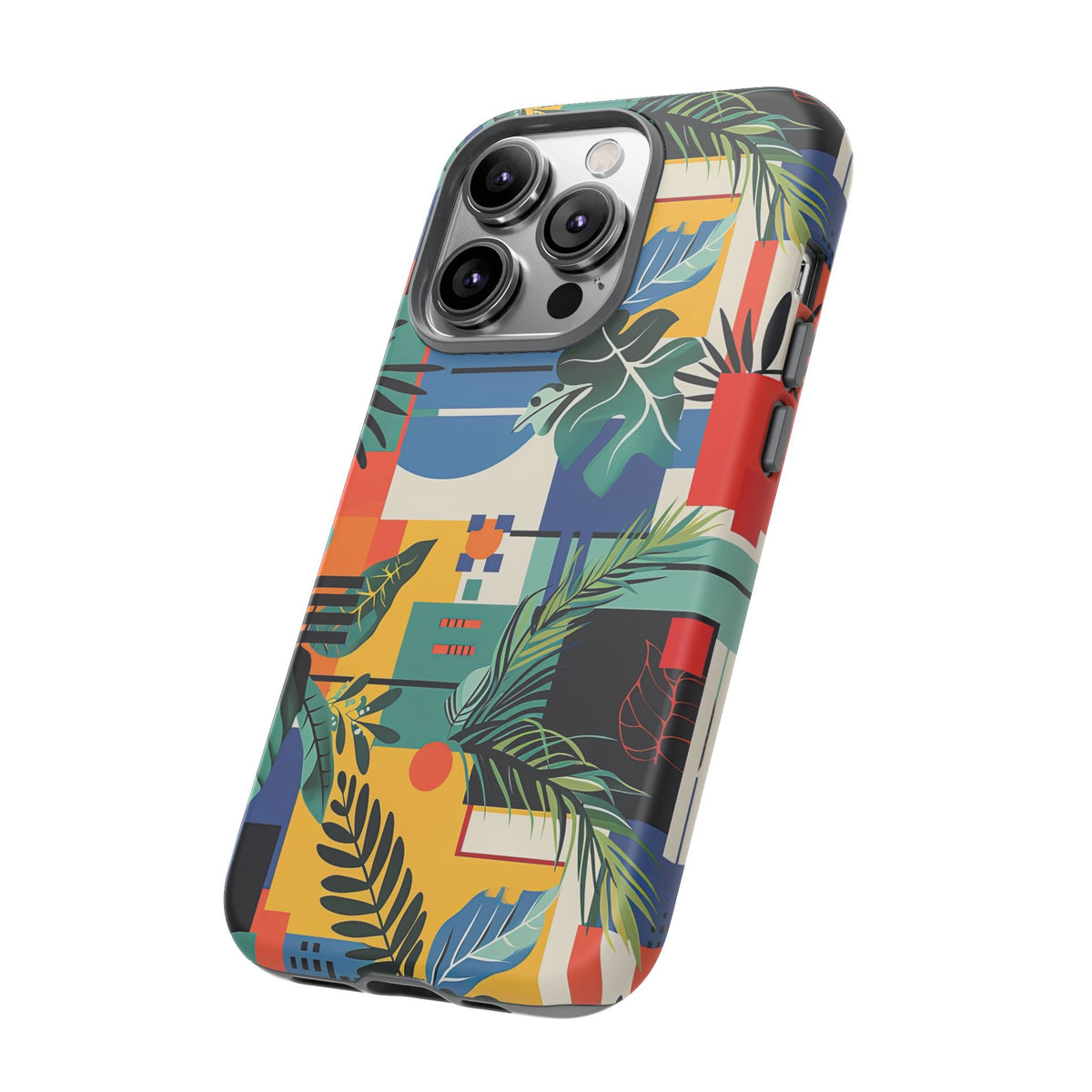 Jungle Collage Phone Case – Vibrant & Durable Nature-Inspired Protection