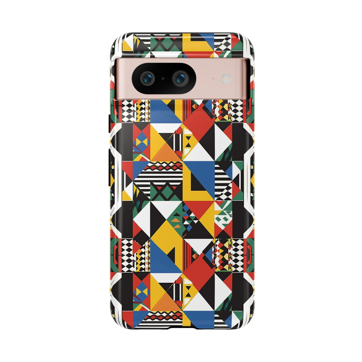 Stylish African Pattern Phone Case – Unique and Vibrant Protection 182