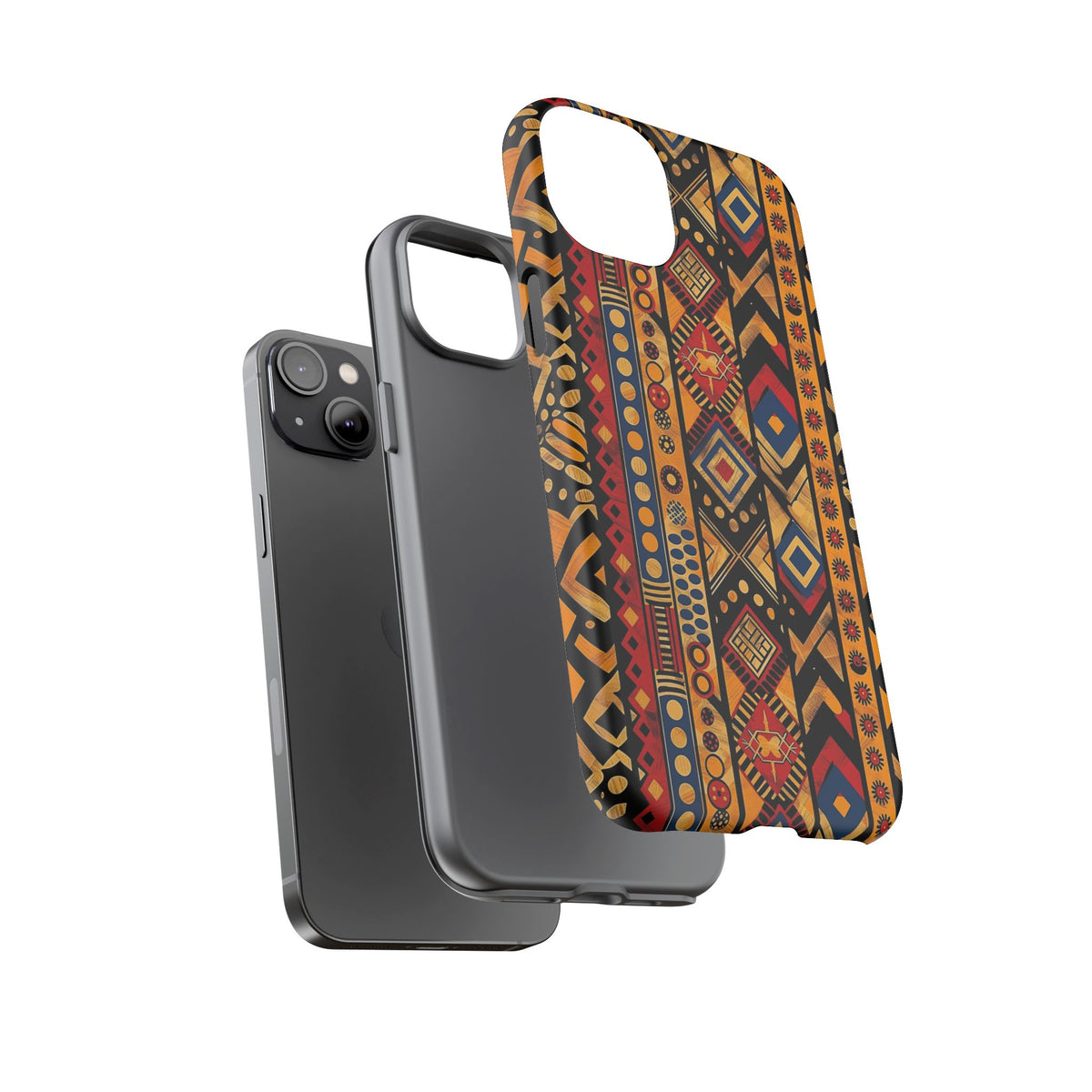 Stylish African Pattern Phone Case – Unique and Vibrant Protection 148