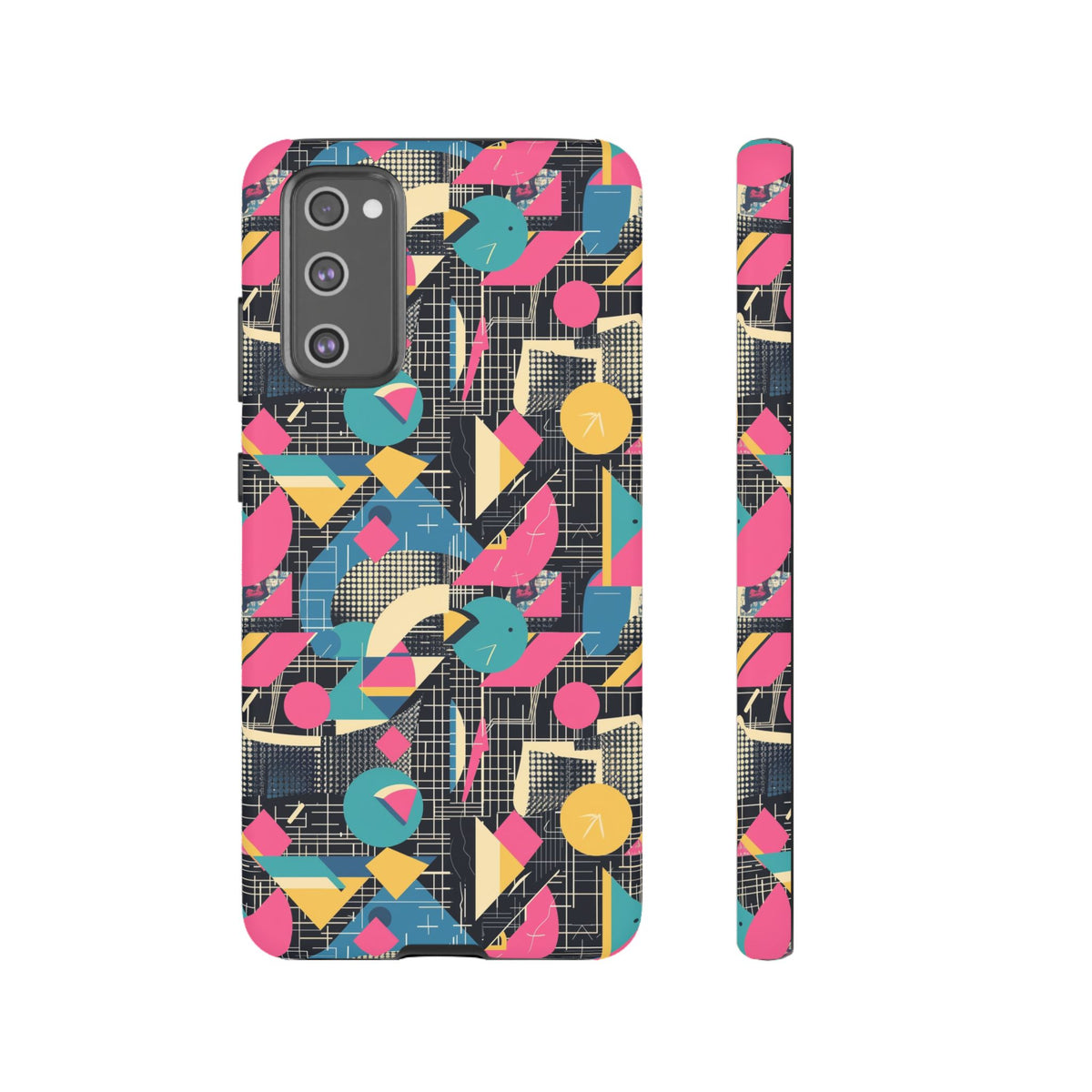 Retro 80s Seamless Phone Case – Vintage Style Meets Modern Protection 266