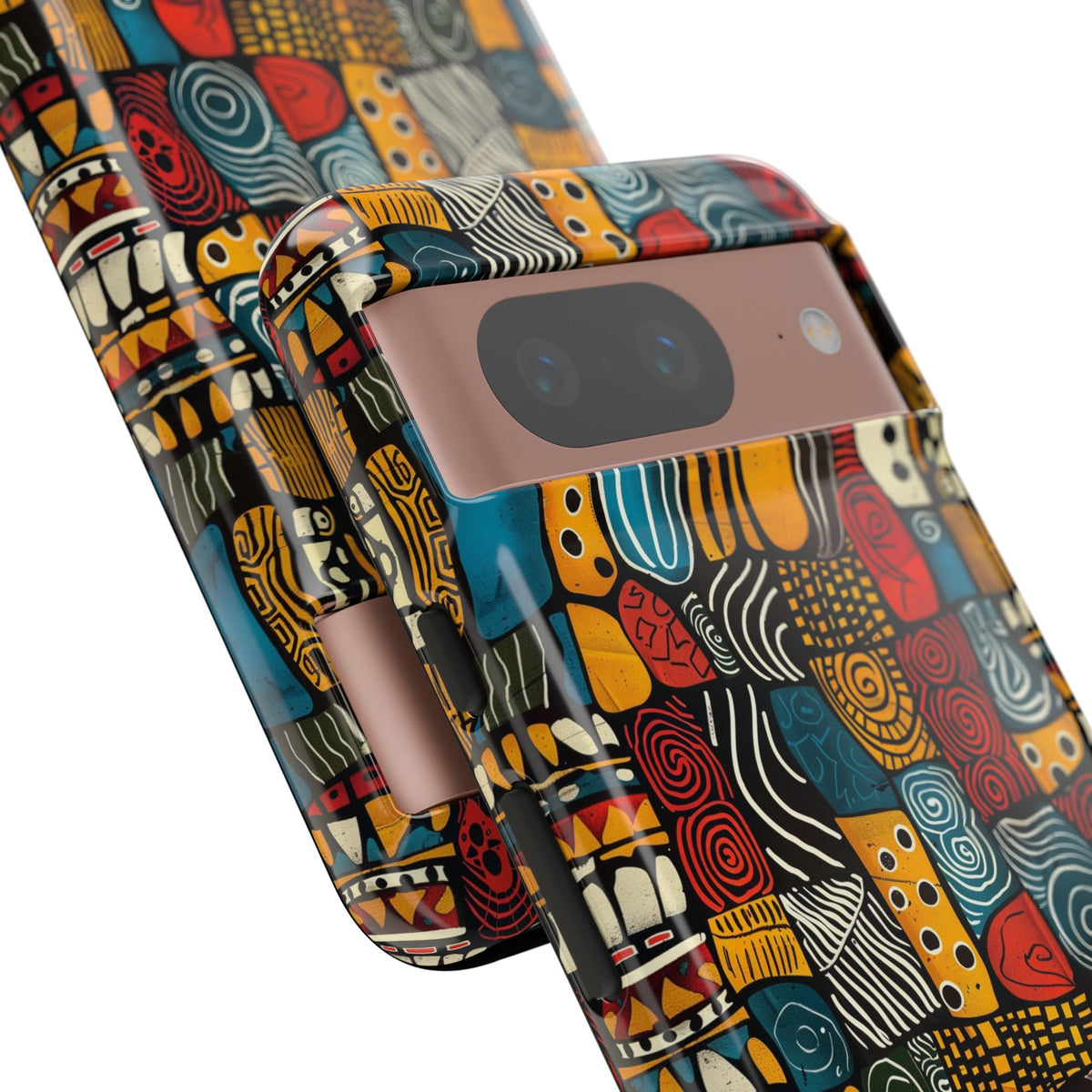 Stylish African Pattern Phone Case – Unique and Vibrant Protection 159