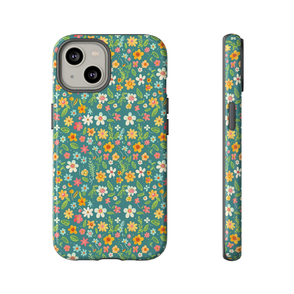 Spring Pattern Phone Case – Fresh & Vibrant Design for Your Phone 416