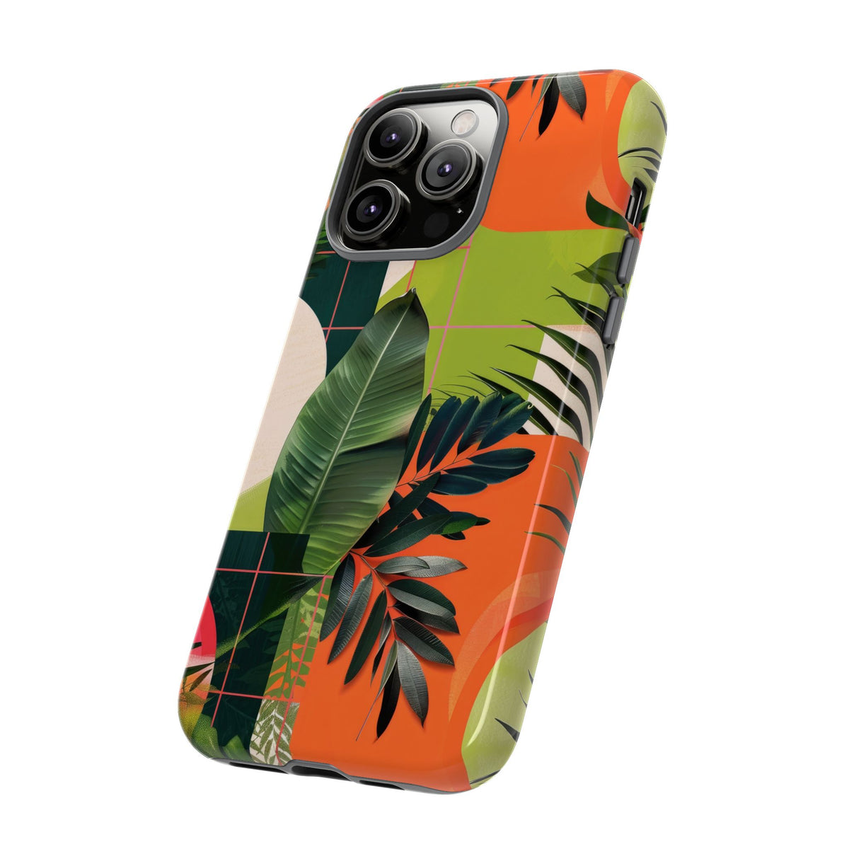 Jungle Collage Phone Case – Vibrant & Durable Nature-Inspired Protection