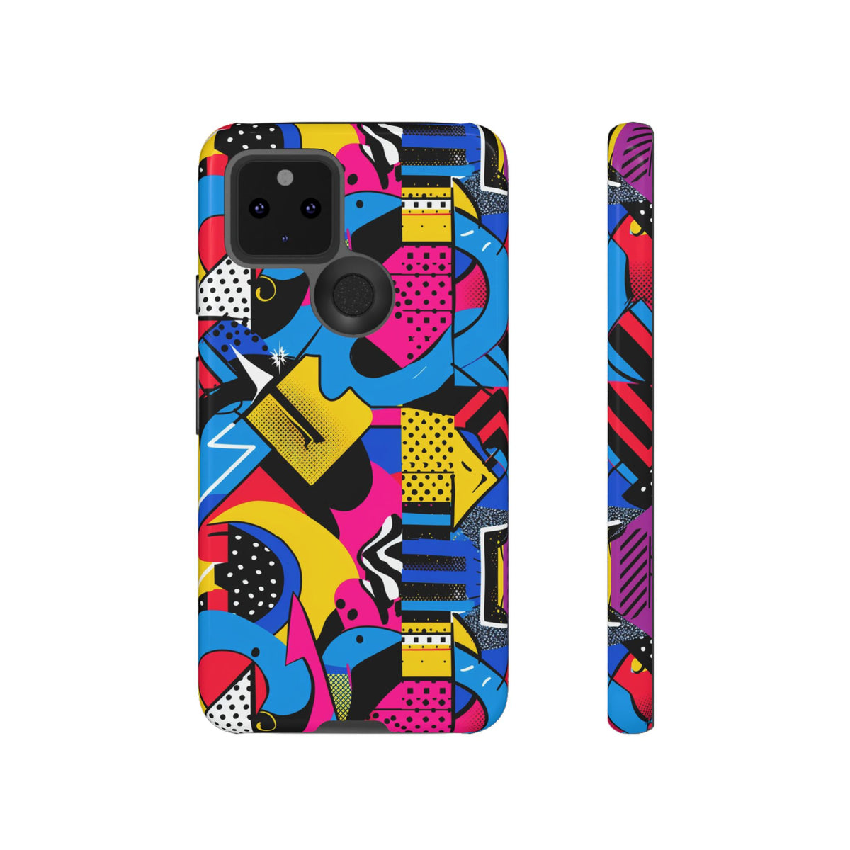 Retro 80s Seamless Phone Case – Vintage Style Meets Modern Protection