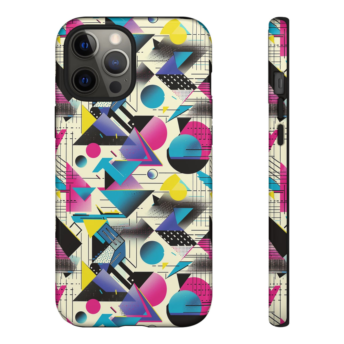 Retro 80s Seamless Phone Case – Vintage Style Meets Modern Protection 202