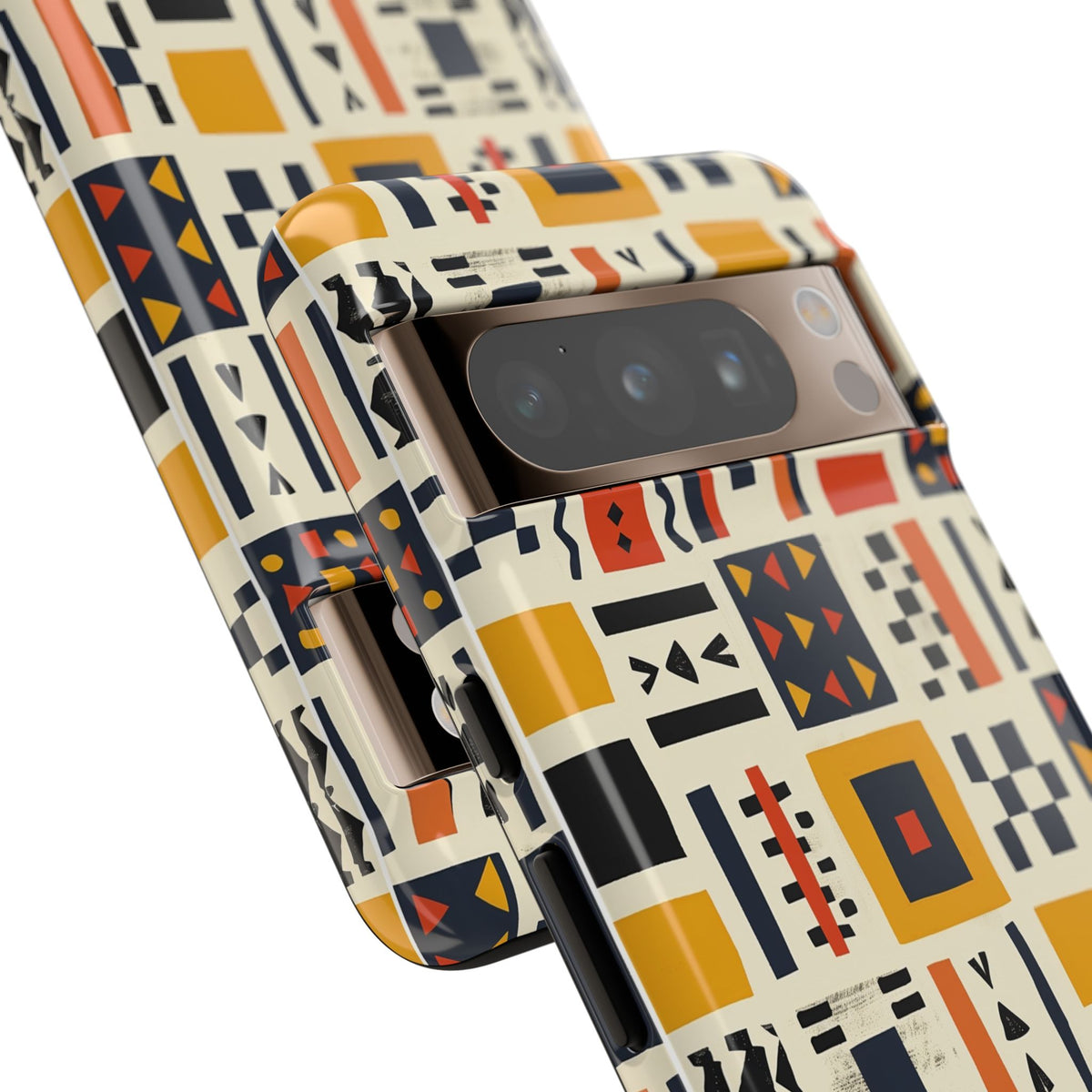 Stylish African Pattern Phone Case – Unique and Vibrant Protection 104