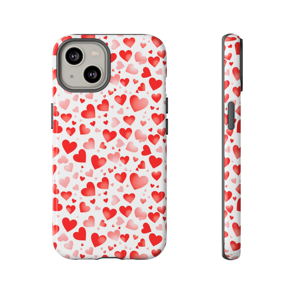 Heart Pattern Phone Case – Stylish & Loving Design for Your Device 231