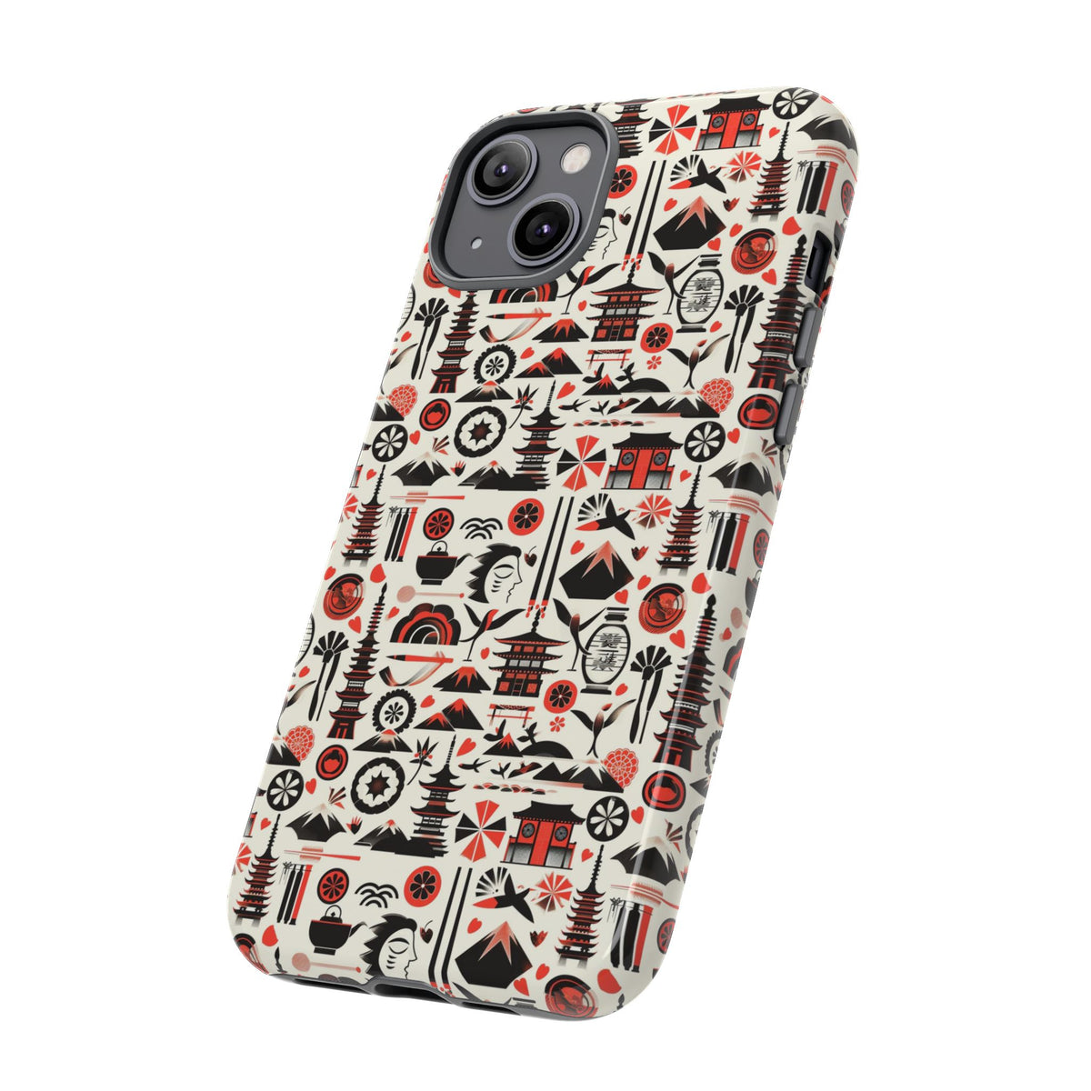 Japanese Pattern Phone Case – Elegant & Timeless Design for Your Phone 006