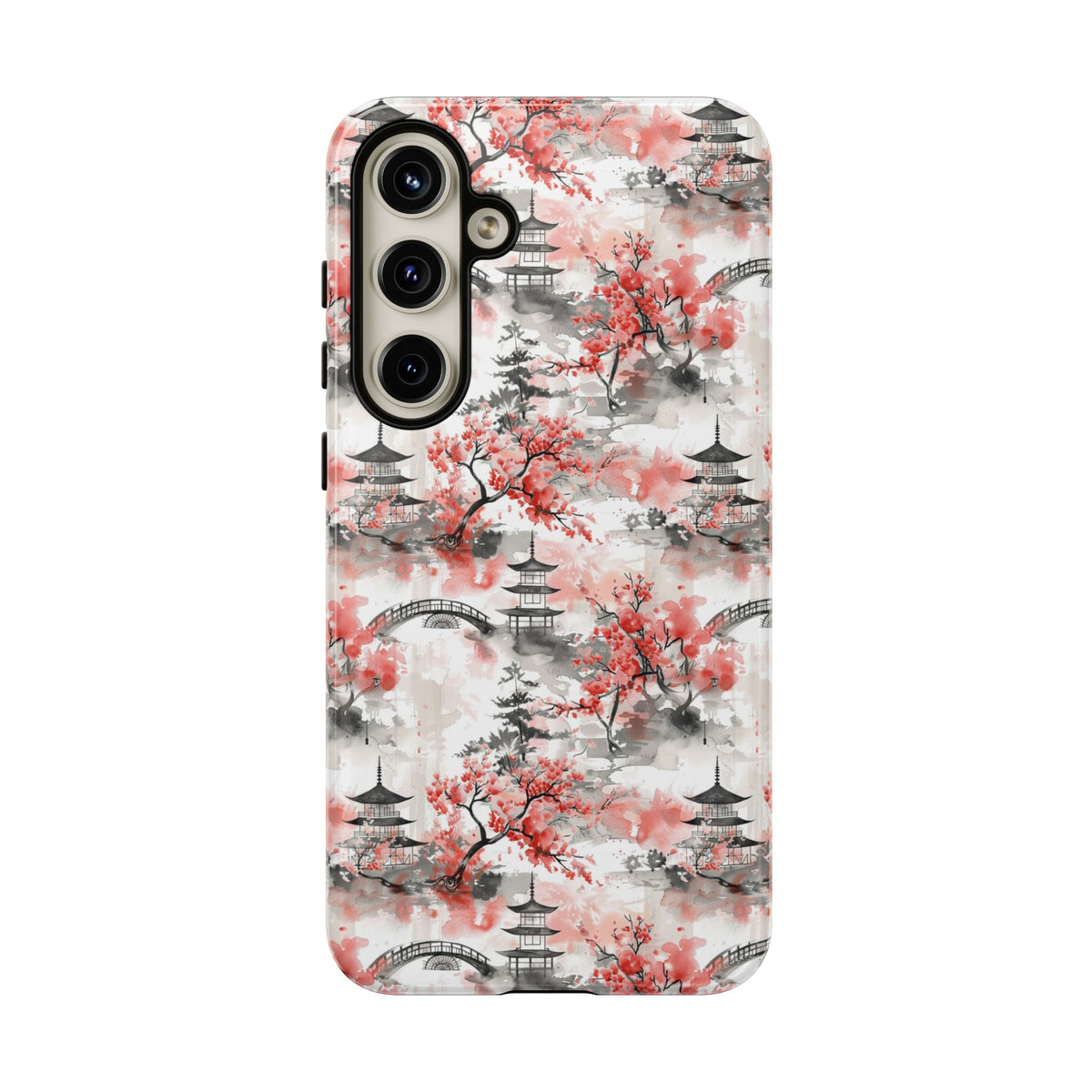 Japanese Pattern Phone Case – Elegant & Timeless Design for Your Phone 122