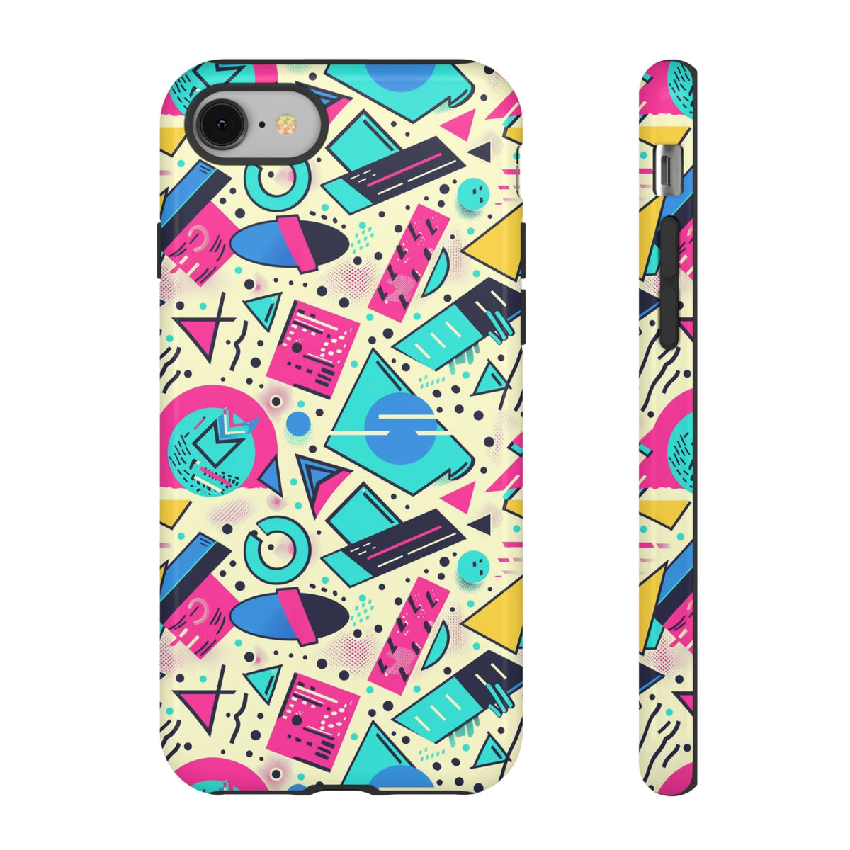 Retro 80s Seamless Phone Case – Vintage Style Meets Modern Protection 087