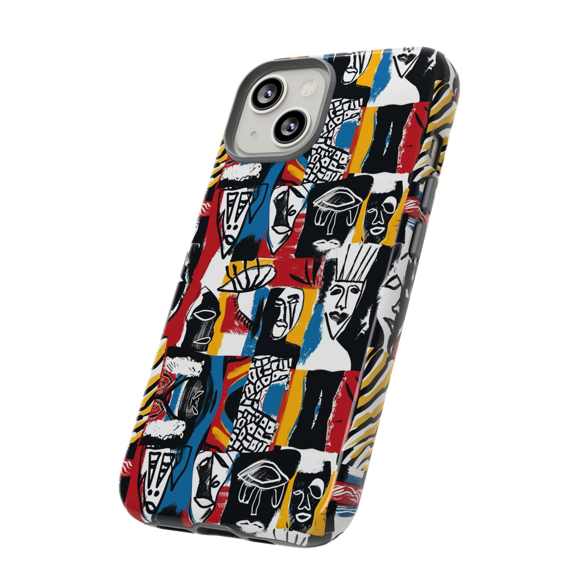 Stylish African Pattern Phone Case – Unique and Vibrant Protection 105