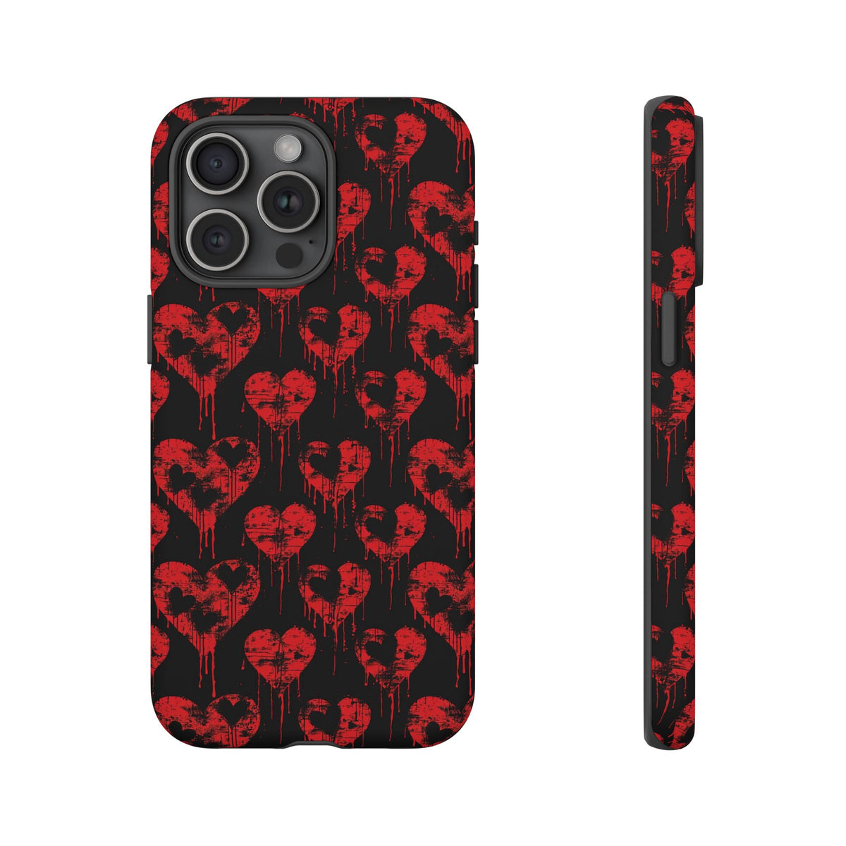 Heart Pattern Phone Case – Stylish & Loving Design for Your Device 367