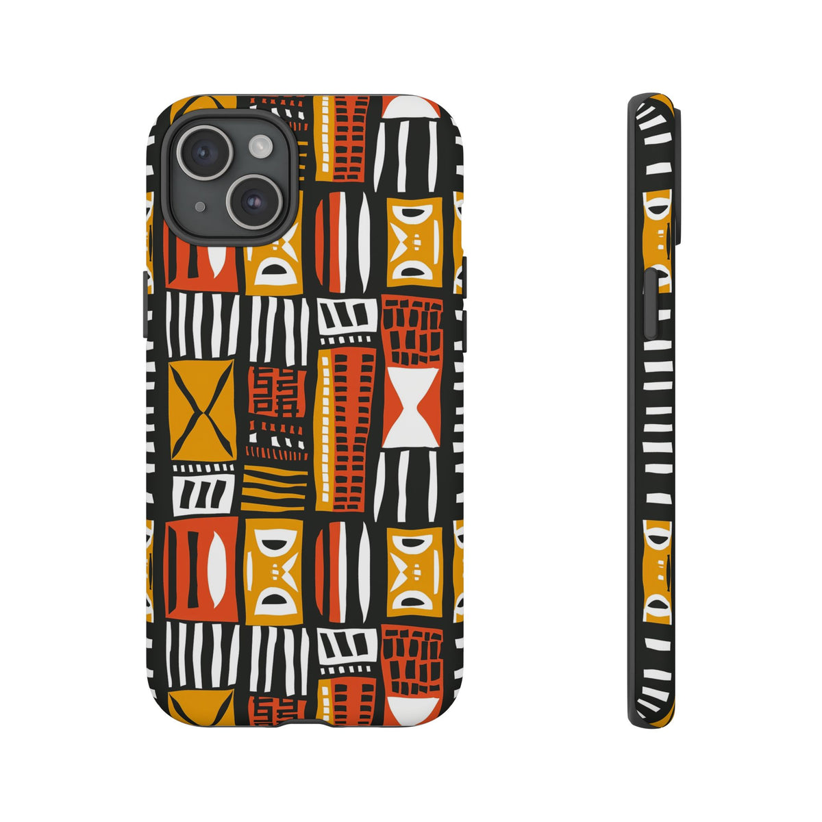 Stylish African Pattern Phone Case – Unique and Vibrant Protection 136