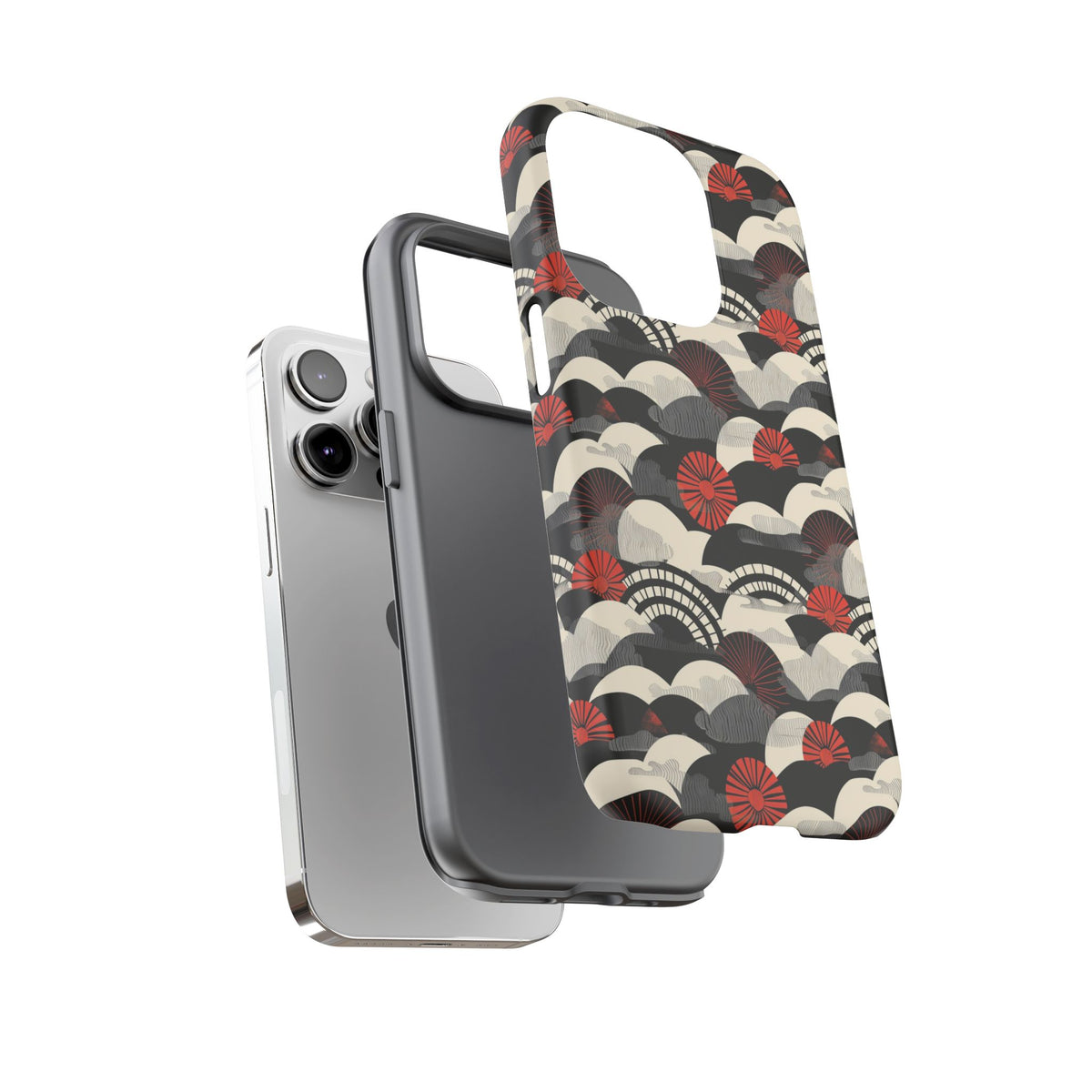 Japanese Pattern Phone Case – Elegant & Timeless Design for Your Phone 151