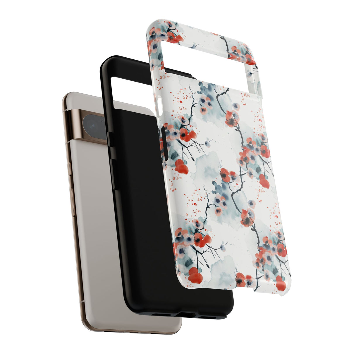 Japanese Pattern Phone Case – Elegant & Timeless Design for Your Phone 507