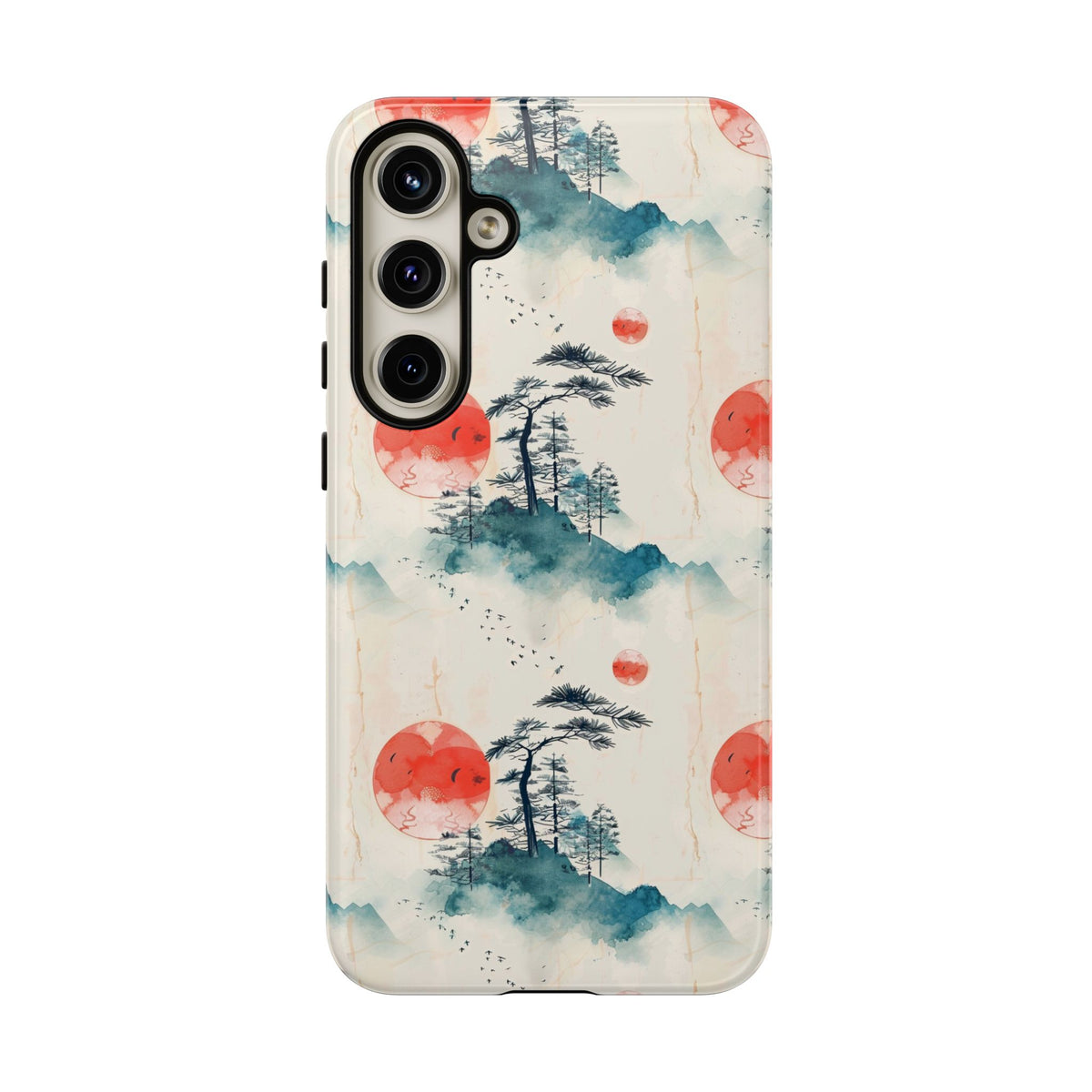 Japanese Pattern Phone Case – Elegant & Timeless Design for Your Phone 055