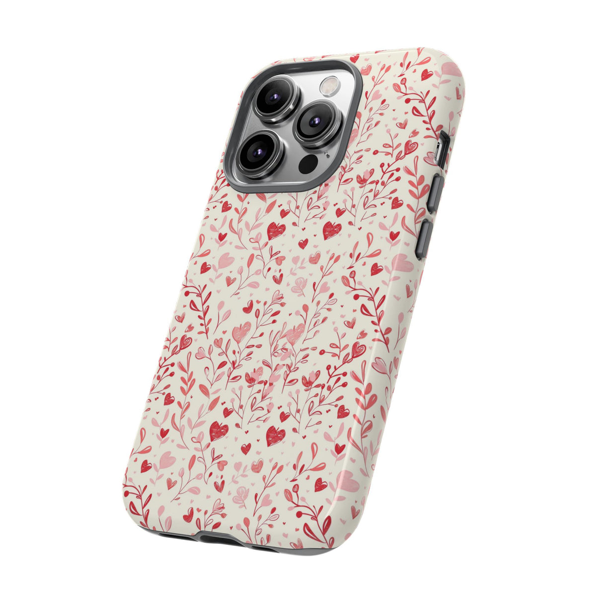 Heart Pattern Phone Case – Stylish & Loving Design for Your Device 823