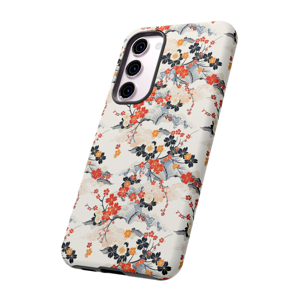 Japanese Pattern Phone Case – Elegant & Timeless Design for Your Phone 302