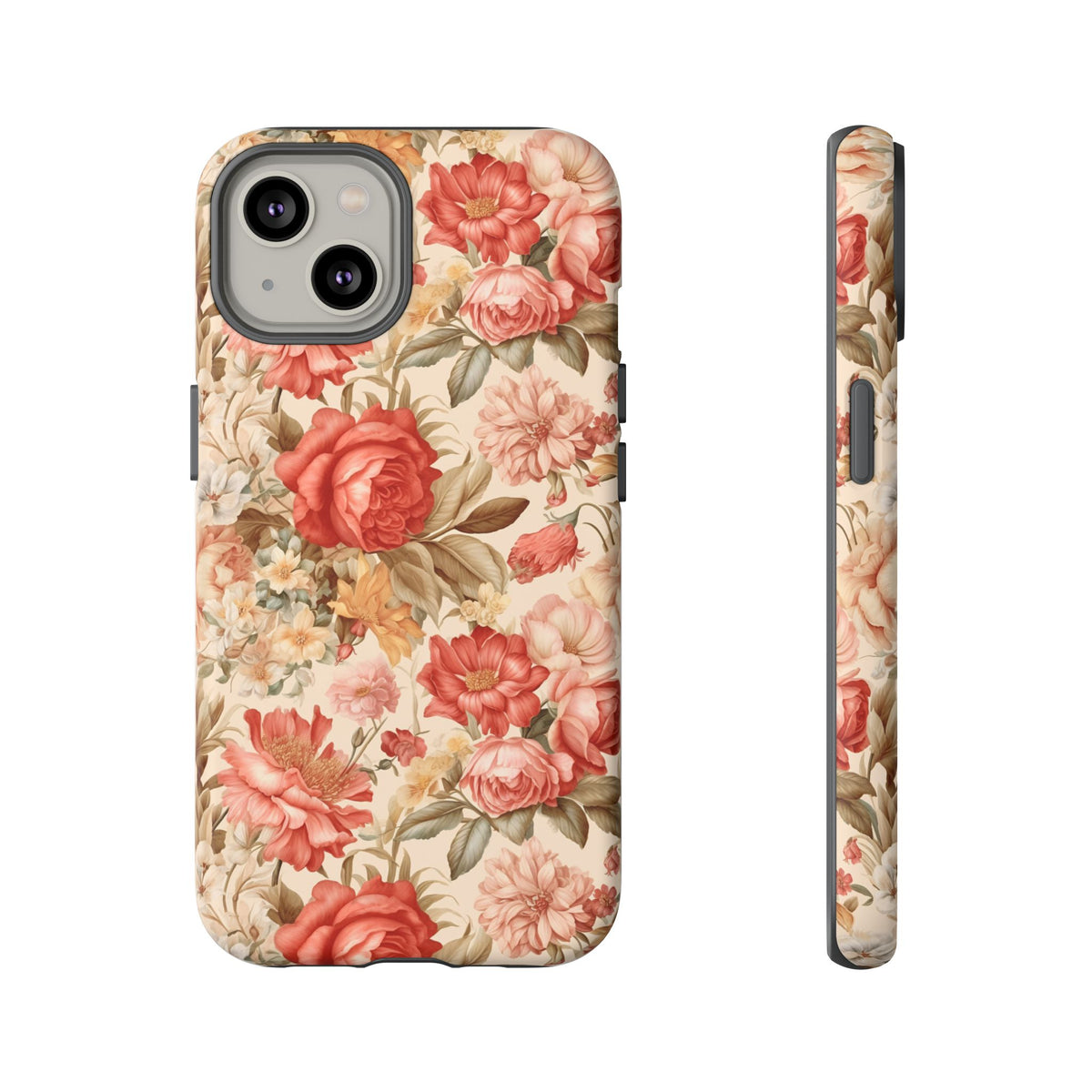 Antique Garden Botanical Phone Case - Vintage Botanical Phone Cover