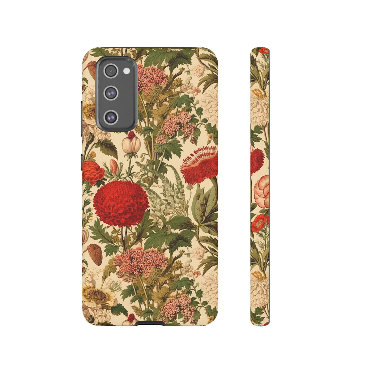 Antique Garden Botanical Phone Case - Vintage Botanical Phone Cover 2