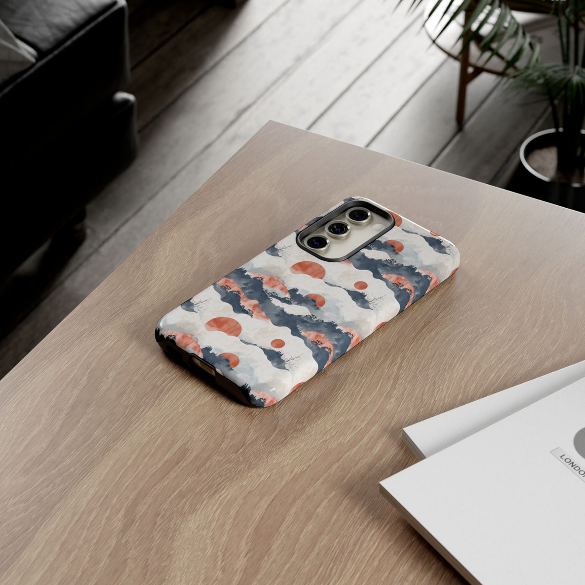 Japanese Pattern Phone Case – Elegant & Timeless Design for Your Phone 139