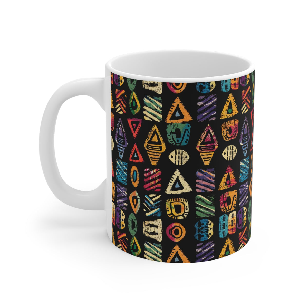 All-Over African Pattern Coffee Mug 599