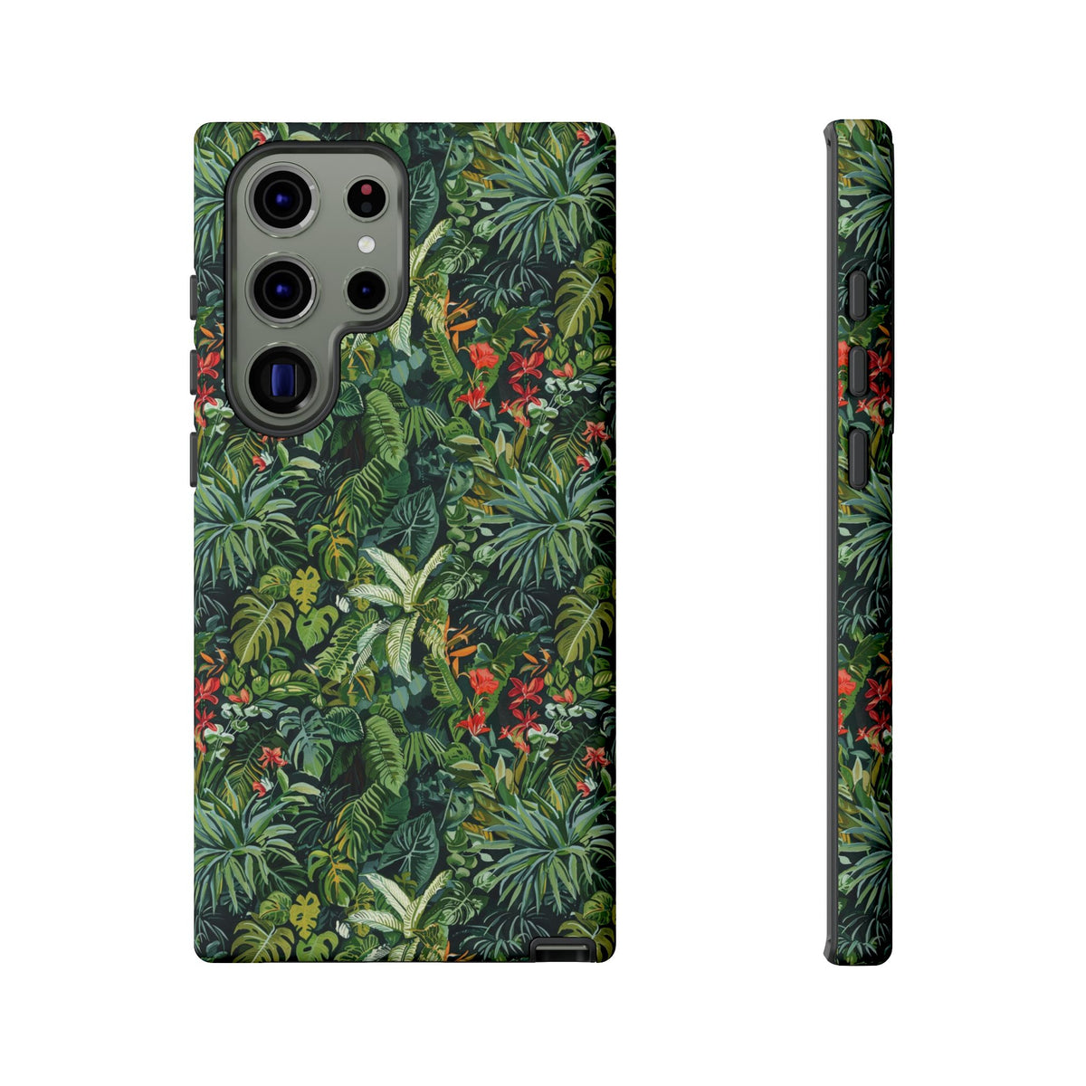 Jungle Pattern Phone Case – Exotic & Lush Design for Your Phone 323