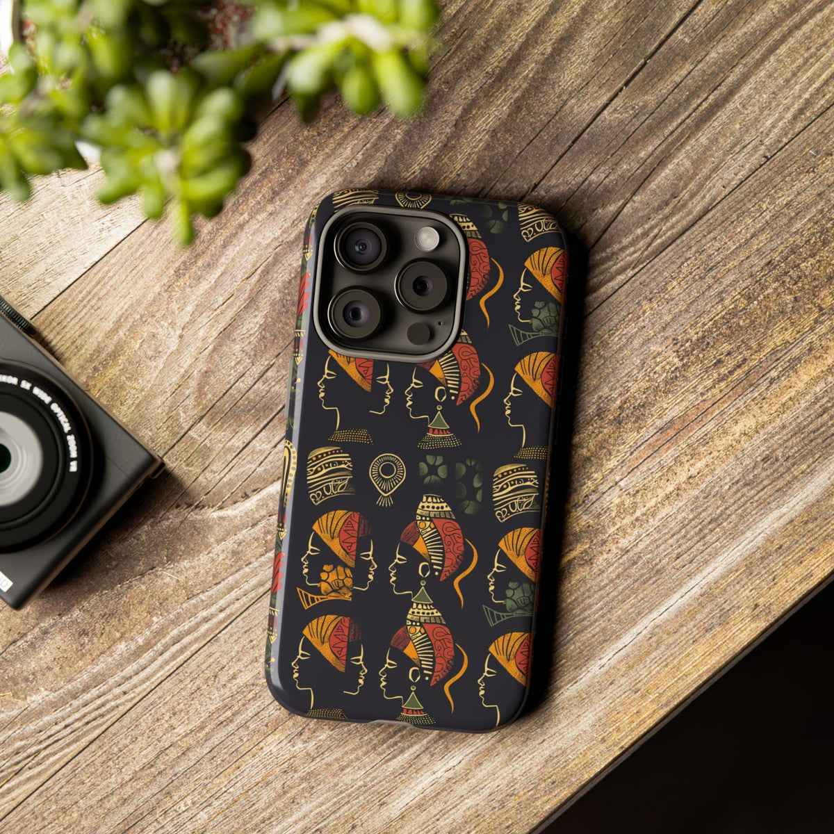 Stylish African Pattern Phone Case – Unique and Vibrant Protection 244