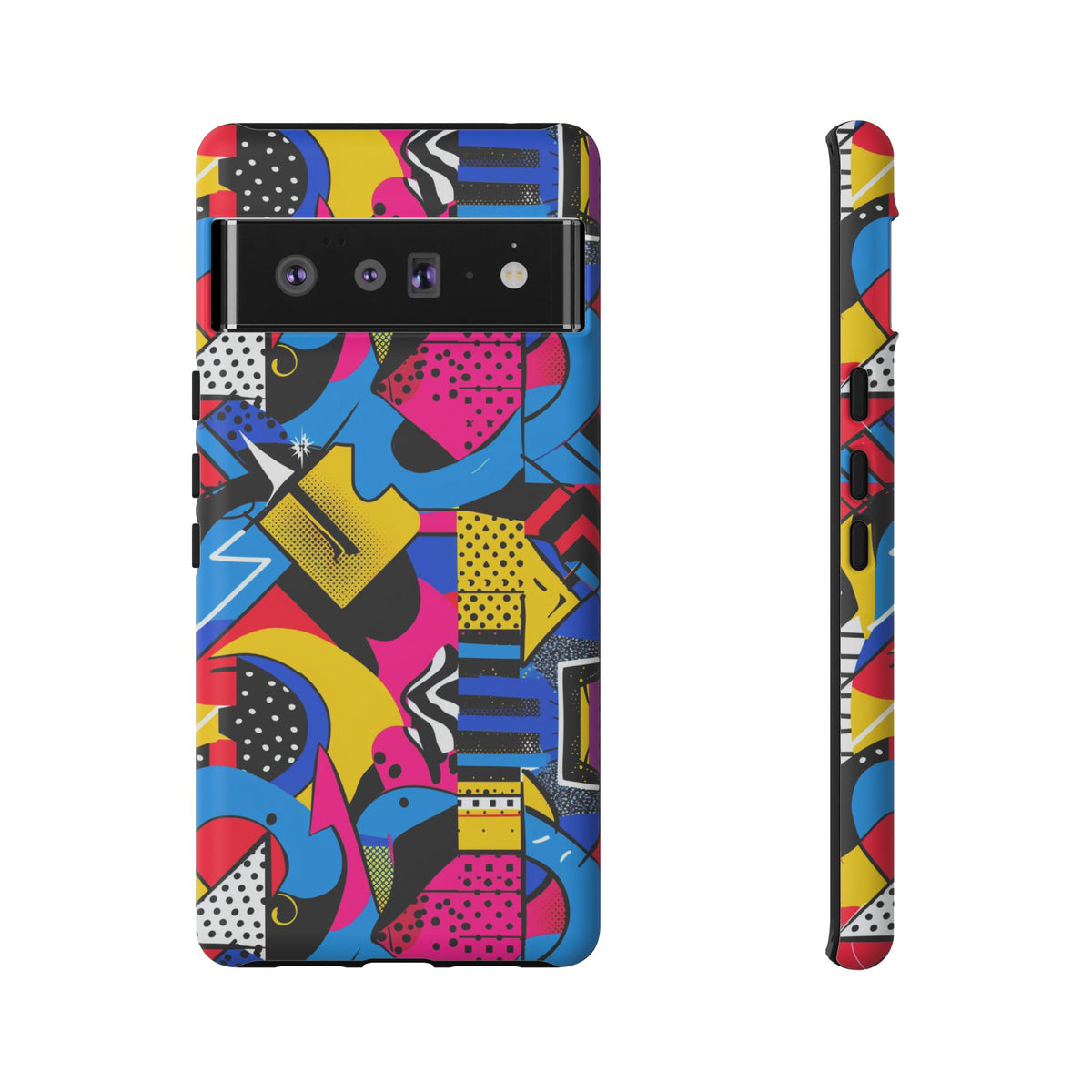 Retro 80s Seamless Phone Case – Vintage Style Meets Modern Protection