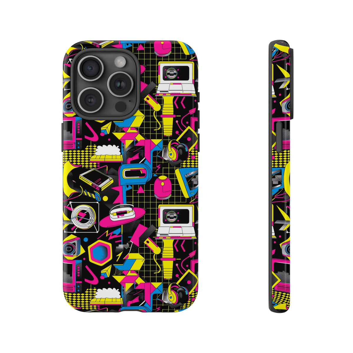 Retro 80s Seamless Phone Case – Vintage Style Meets Modern Protection 149