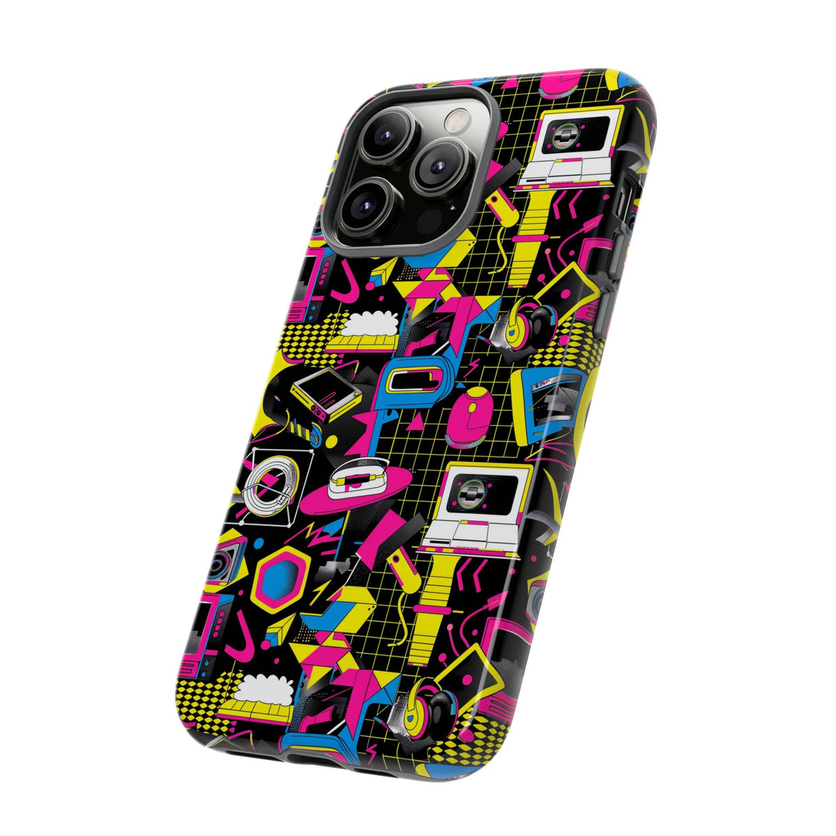 Retro 80s Seamless Phone Case – Vintage Style Meets Modern Protection 149