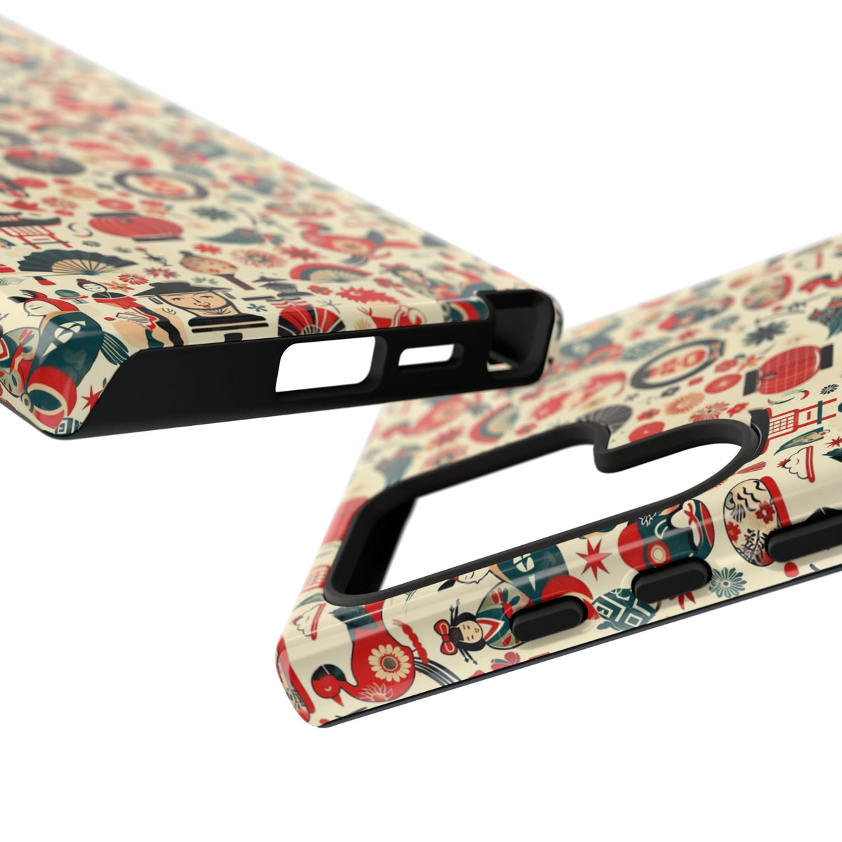 Japanese Pattern Phone Case – Elegant & Timeless Design for Your Phone 471